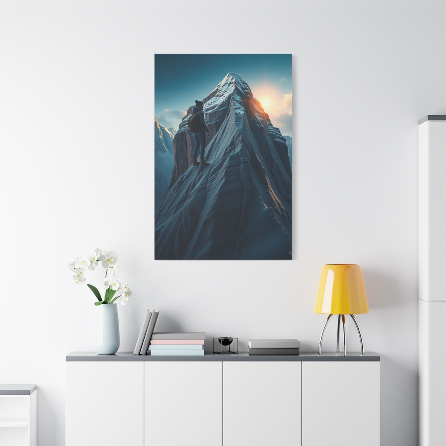 Majestic Peak Panorama Wall Art & Canvas Print