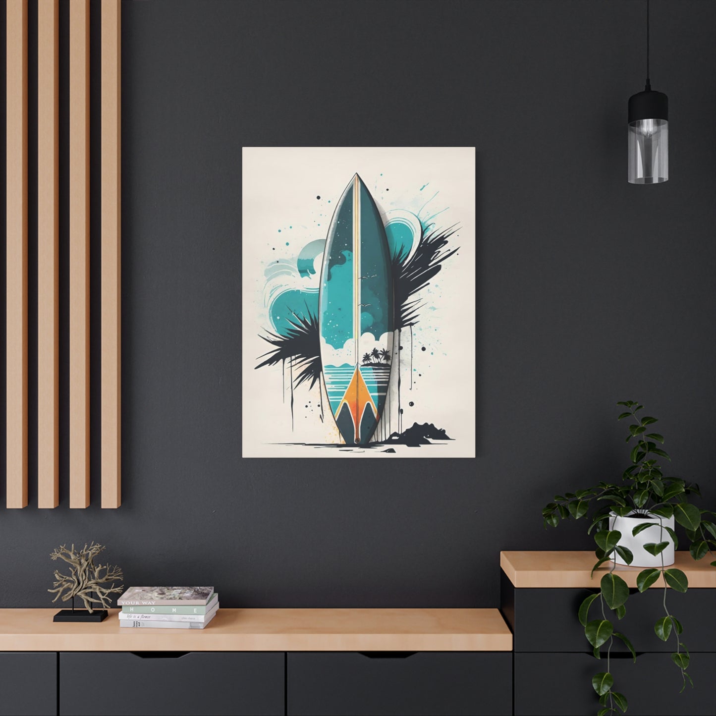 Surf Board Poster Wall Art & Canvas Prints