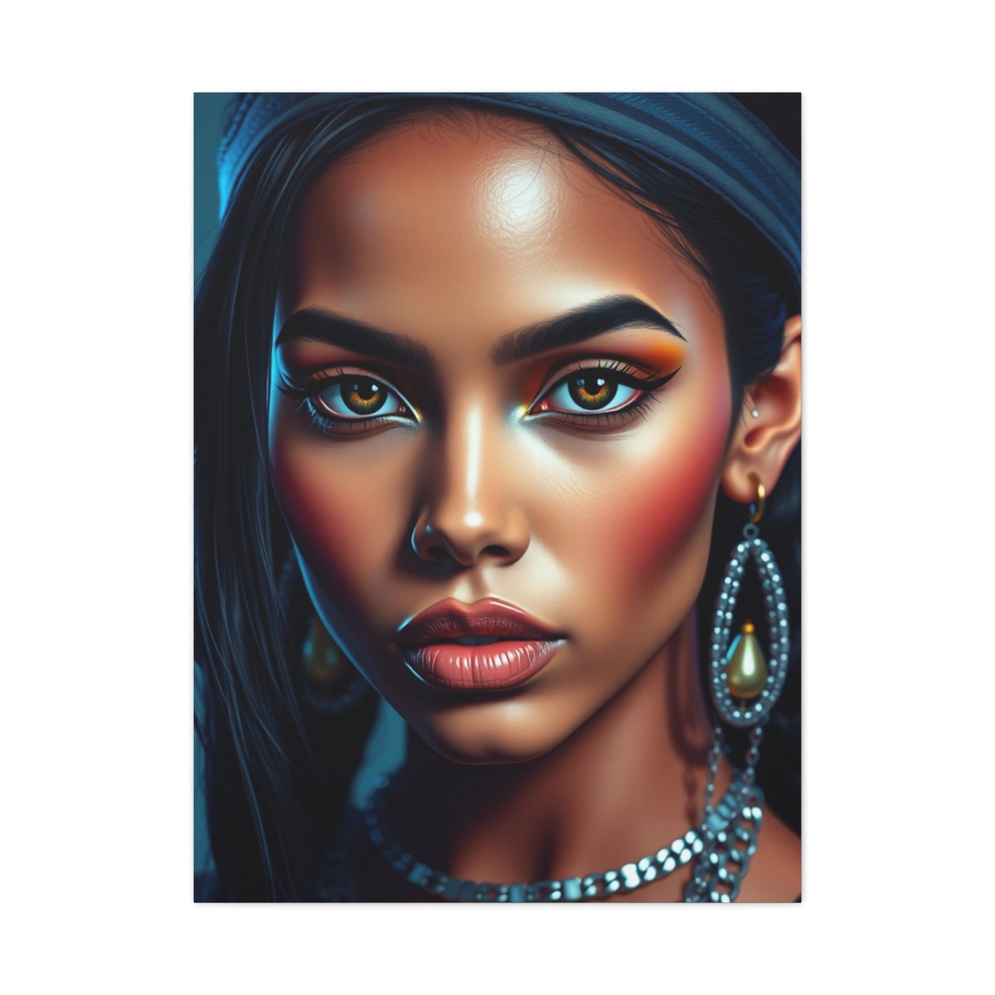 Aaliyah Art Luxury Canvas Wall Art & Canvas Print