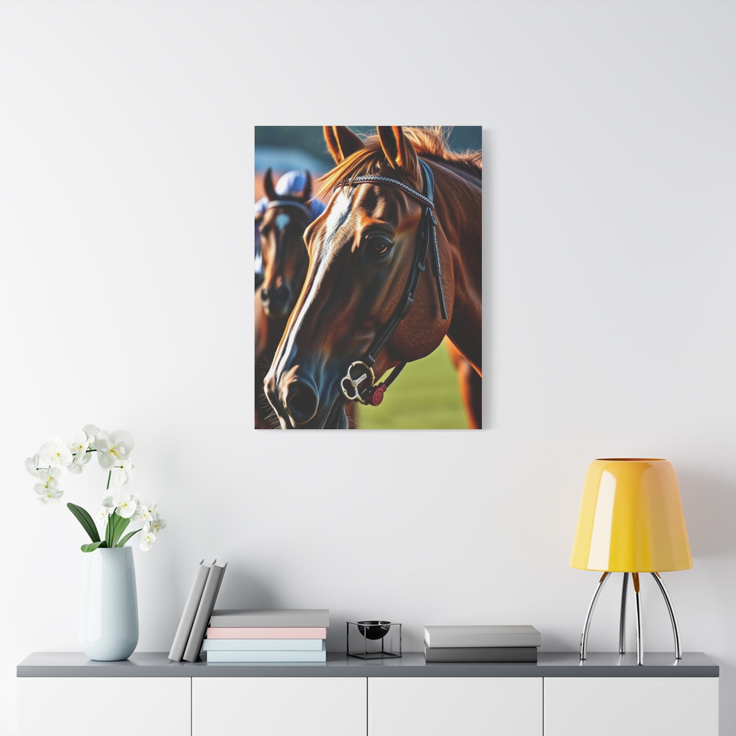 Supreme Horse Racing Art Wall Art & Canvas Print