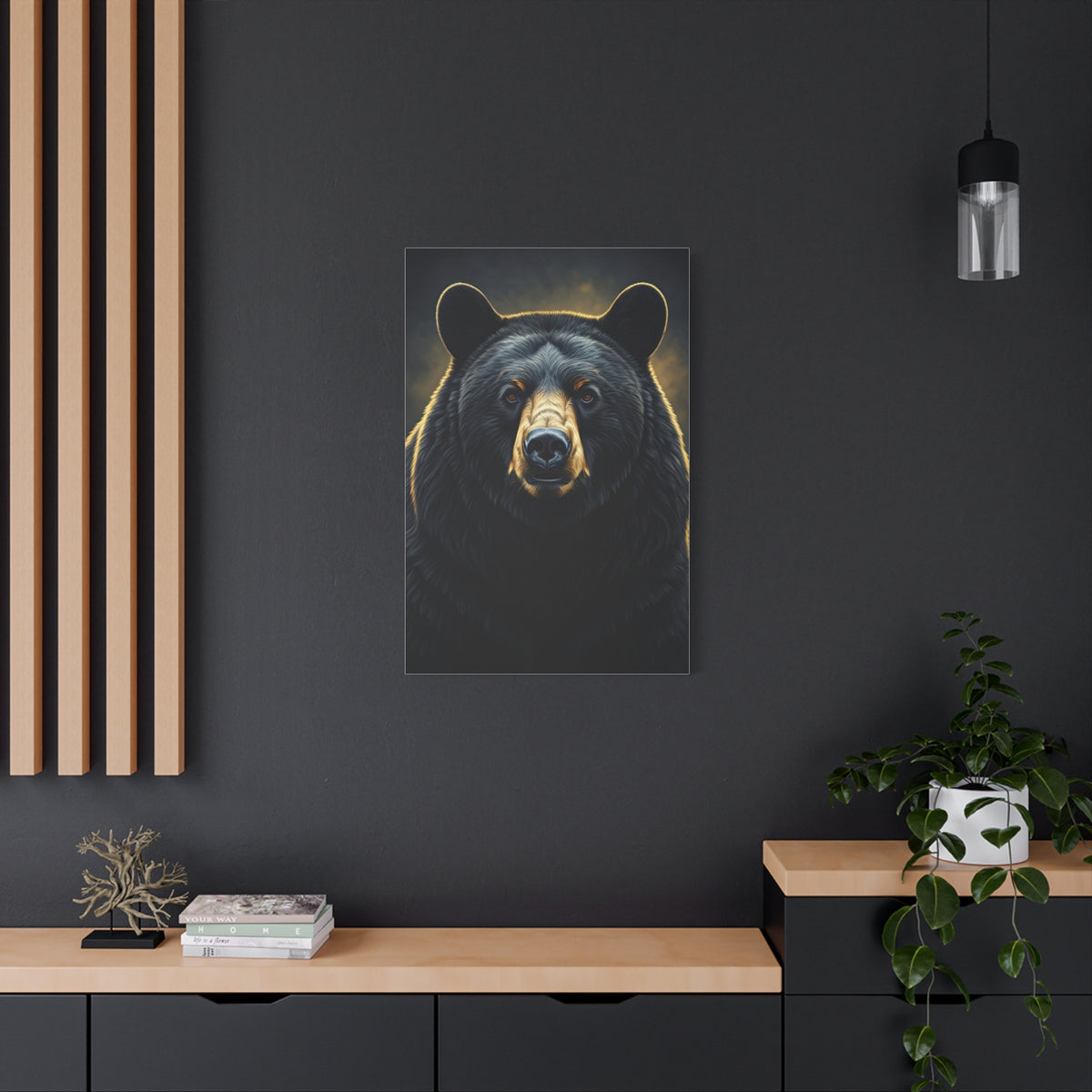 Warm Light Bear Close-Up Wall Art & Canvas Prints