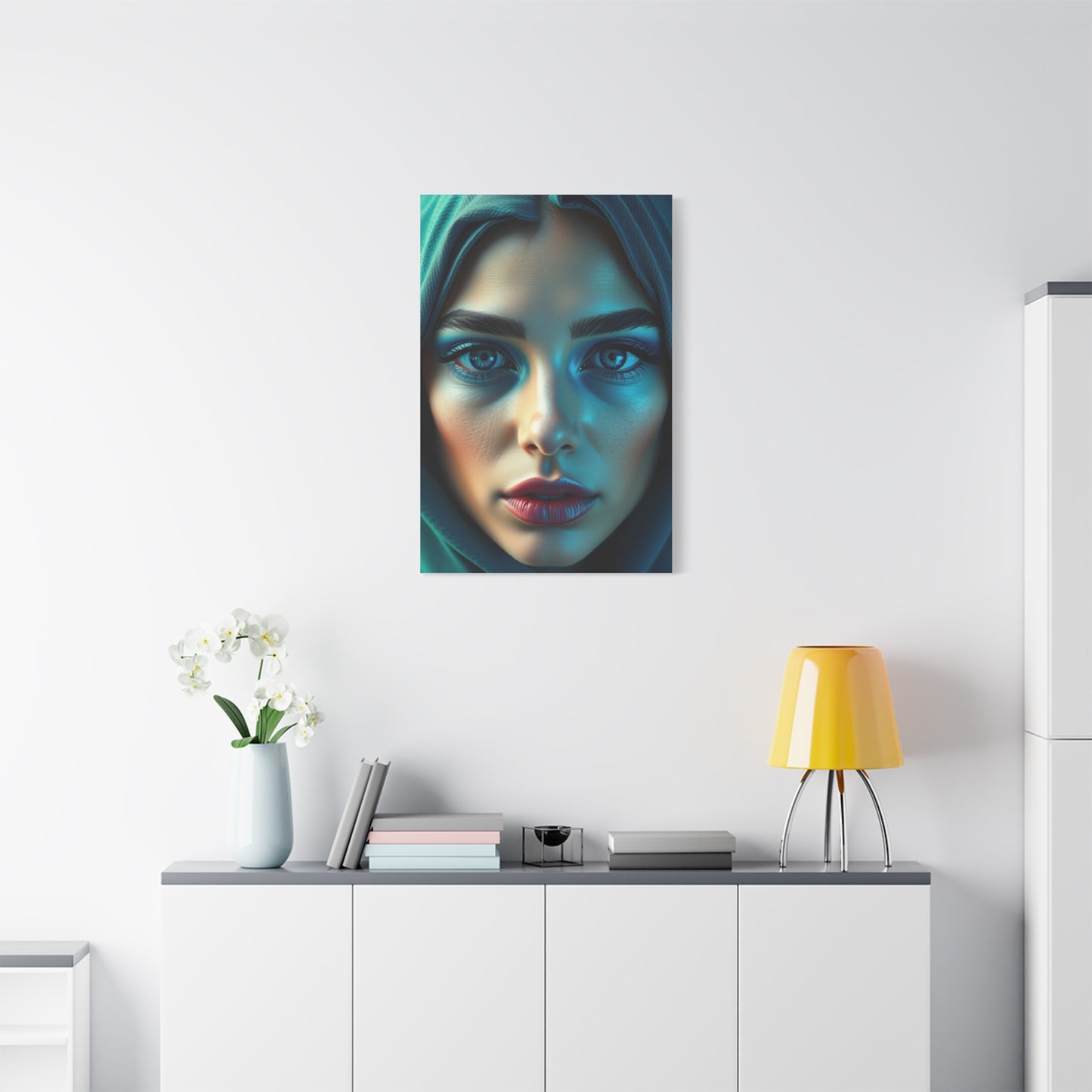 Blue & Green Art Supreme Gallery Wall Art & Canvas Print