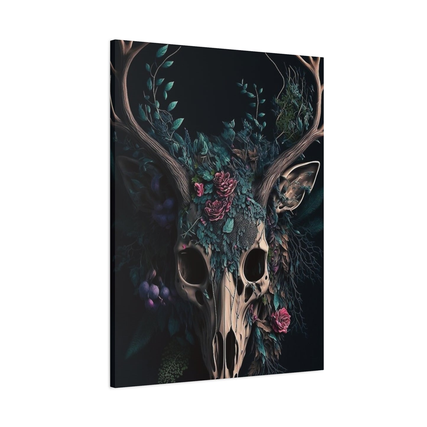 Reindeer Skull Poster Wall Art & Canvas Prints