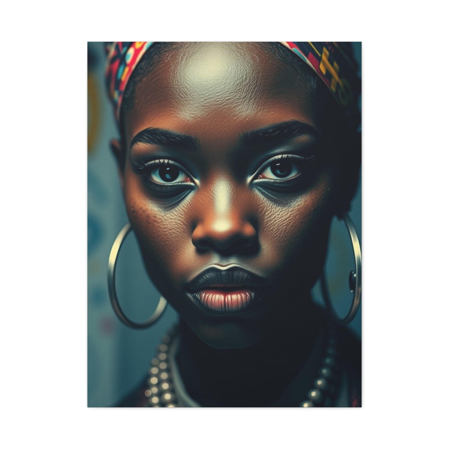 Baroness of Basquiats Chromatic Dream Wall Art & Canvas Print