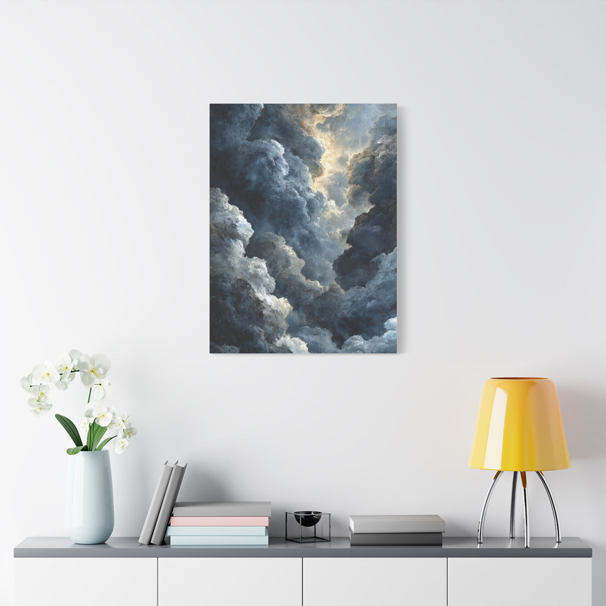 Storm Cloud Dramatic Abstract Wall Art & Canvas Print