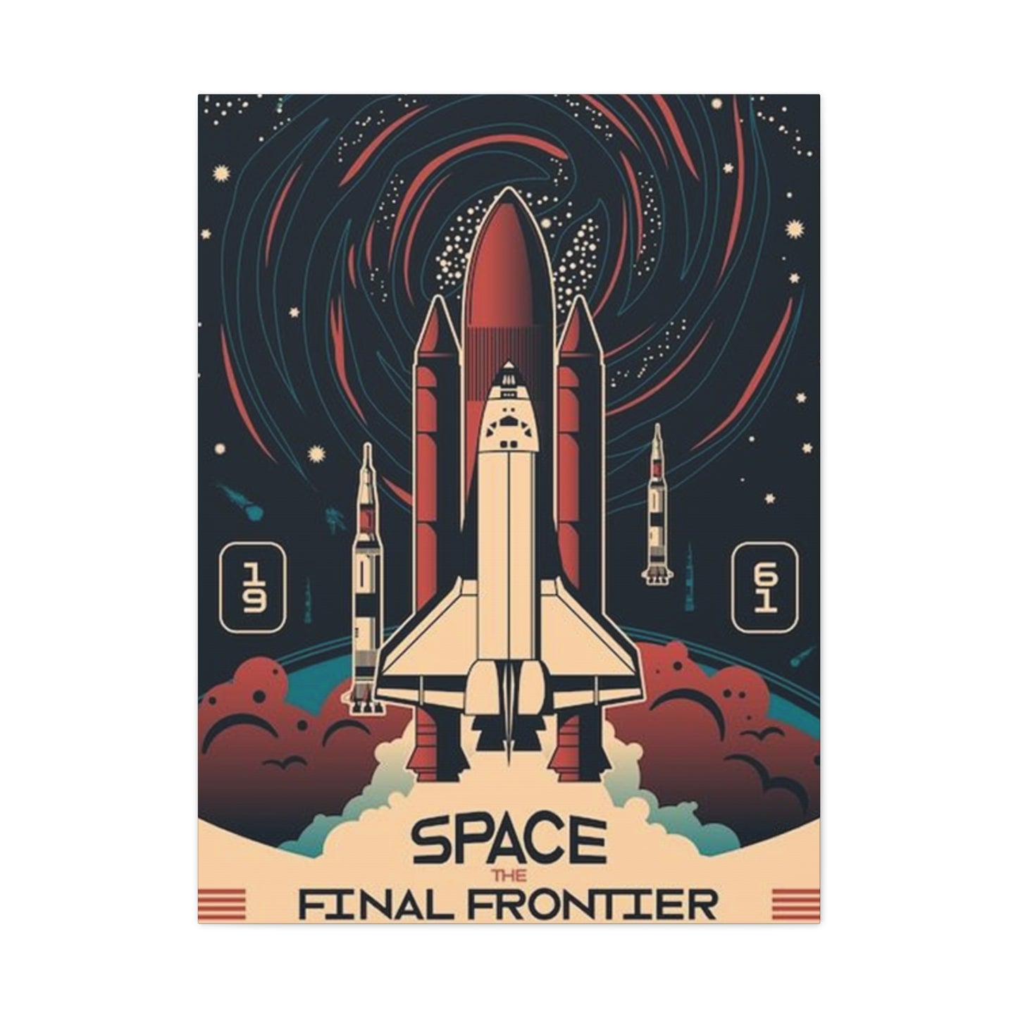 1961 The Space Frontier Wall Art & Canvas Prints