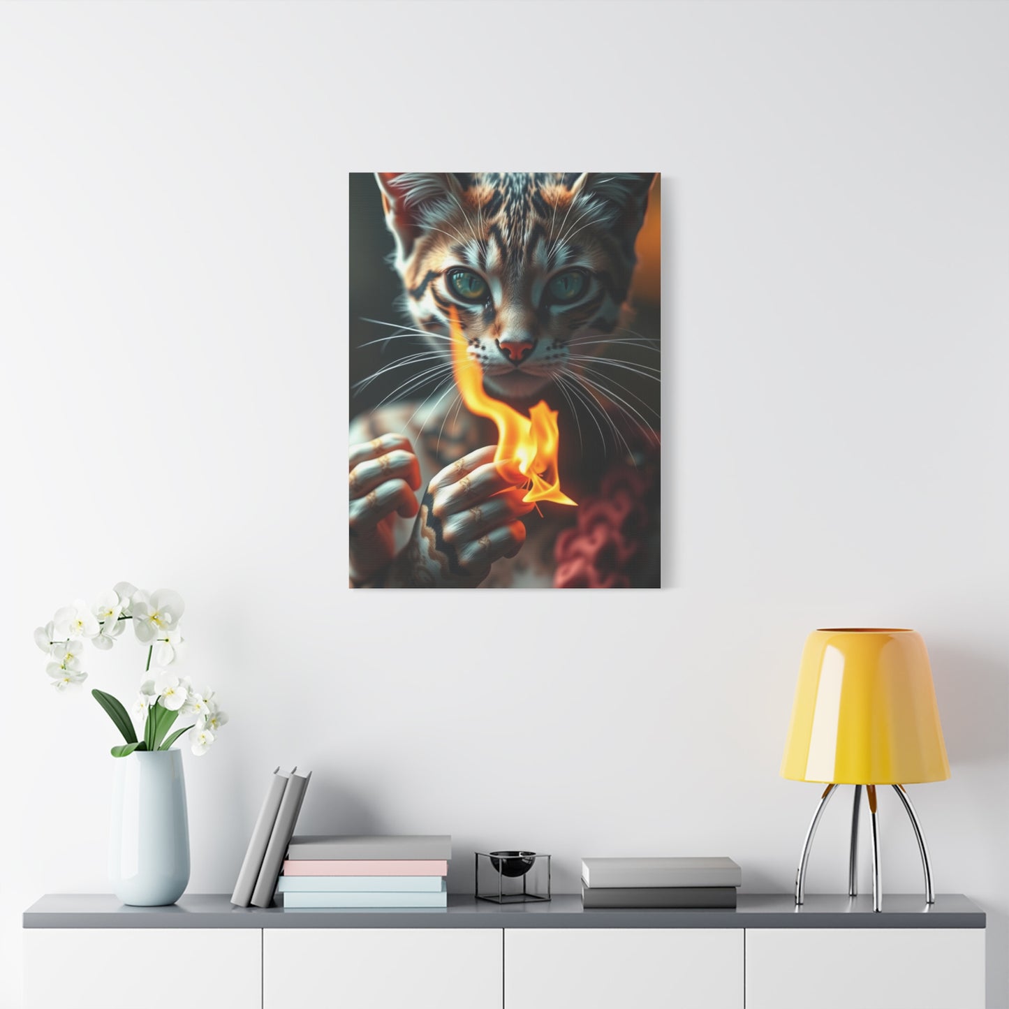 Art Of Catfight Art Refined Elite Canvas Wall Art & Canvas Print