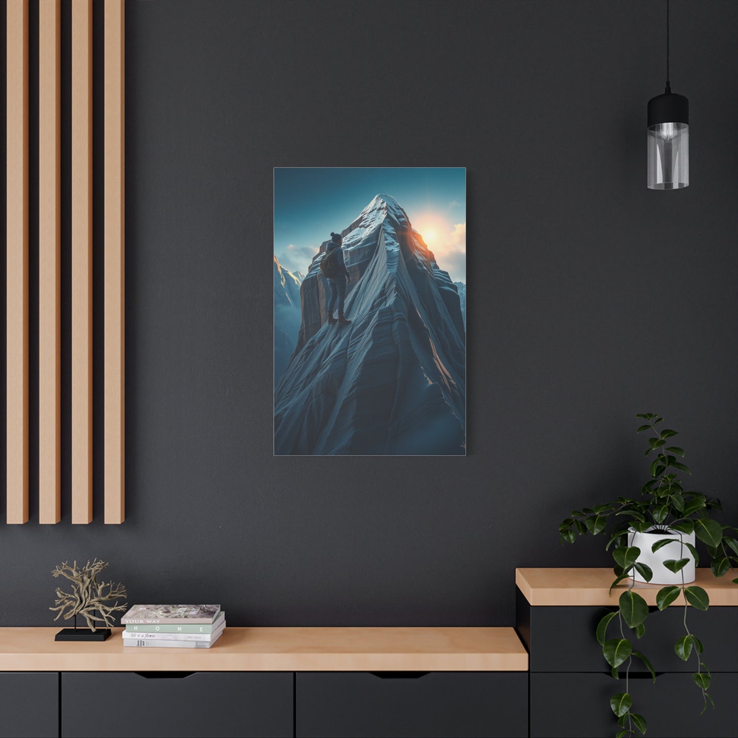 Majestic Peak Panorama Wall Art & Canvas Print