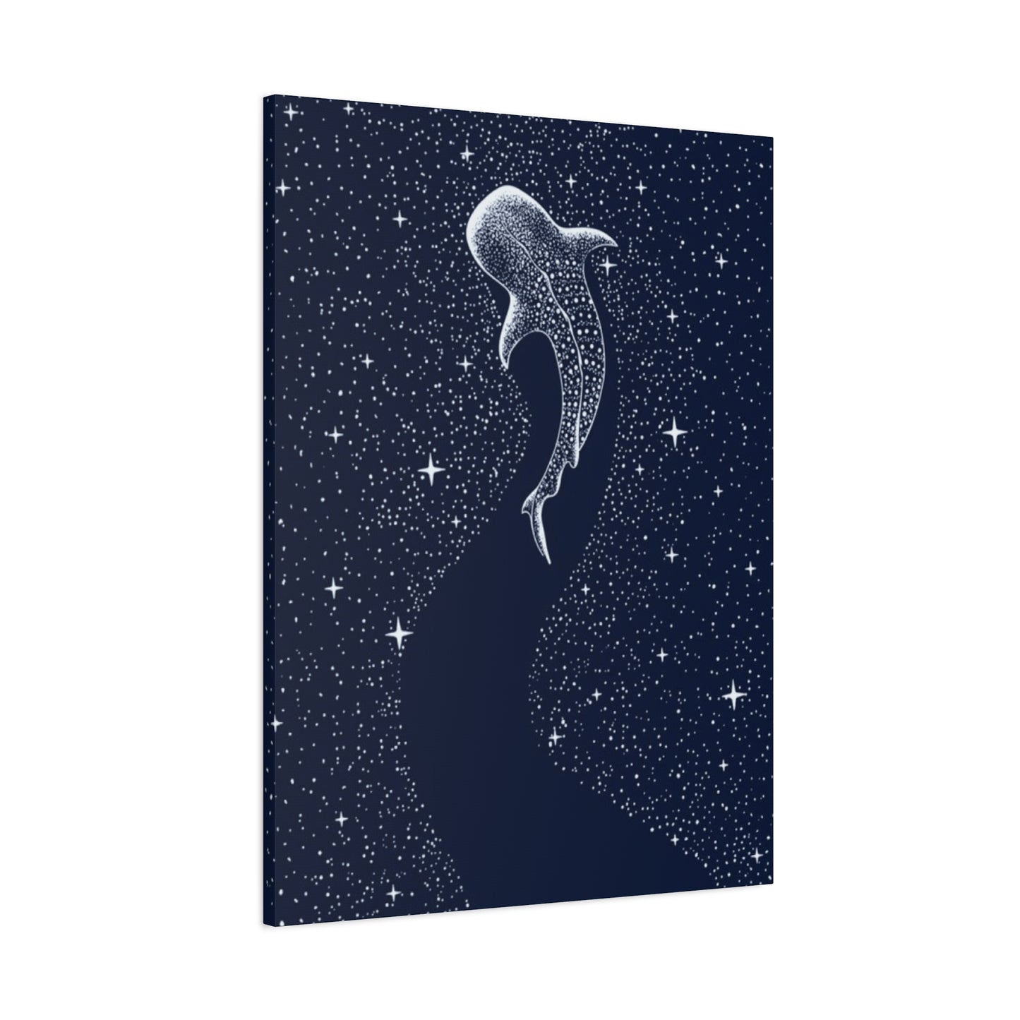 Fish in Starry Space Wall Art & Canvas Prints