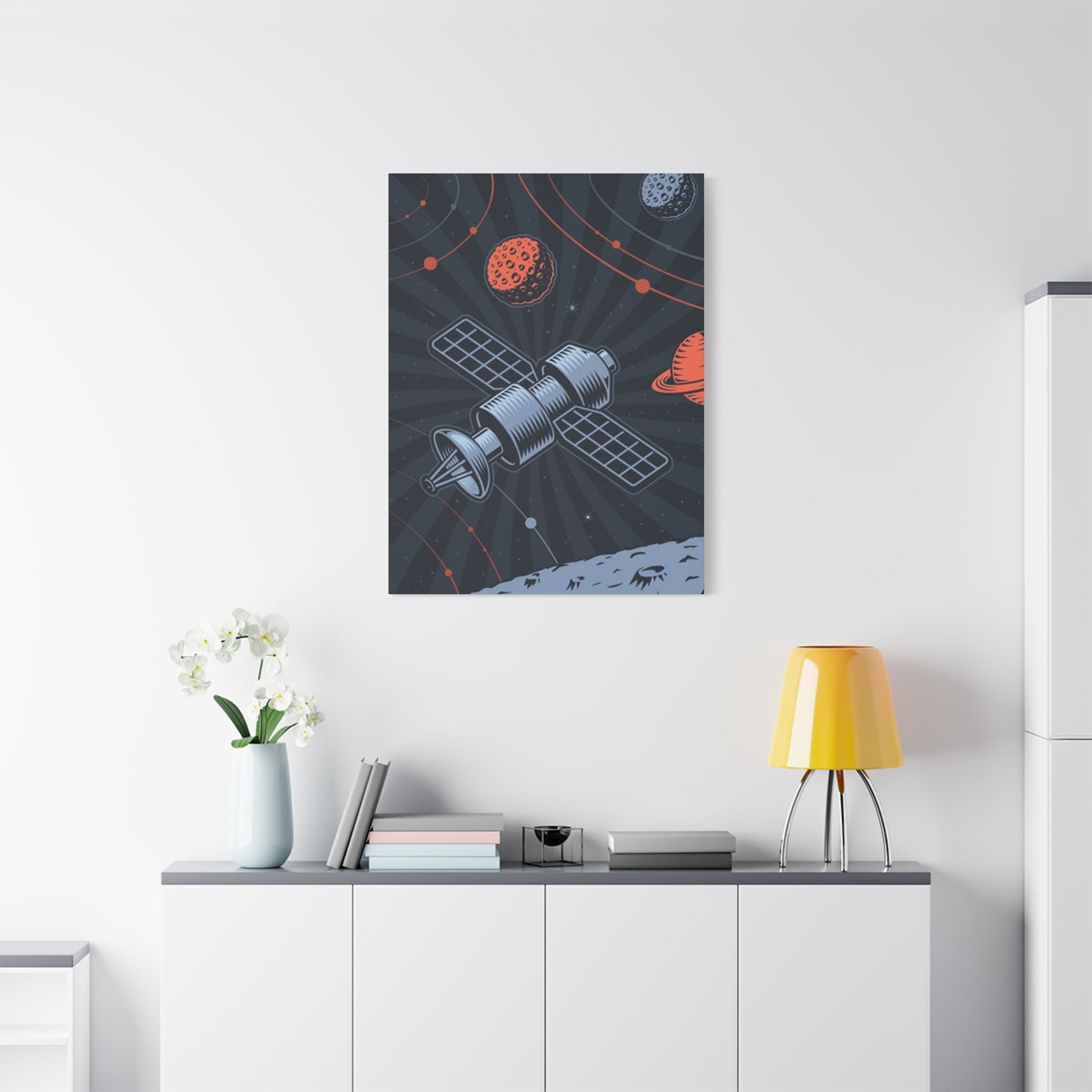 Satellite Poster Wall Art & Canvas Prints