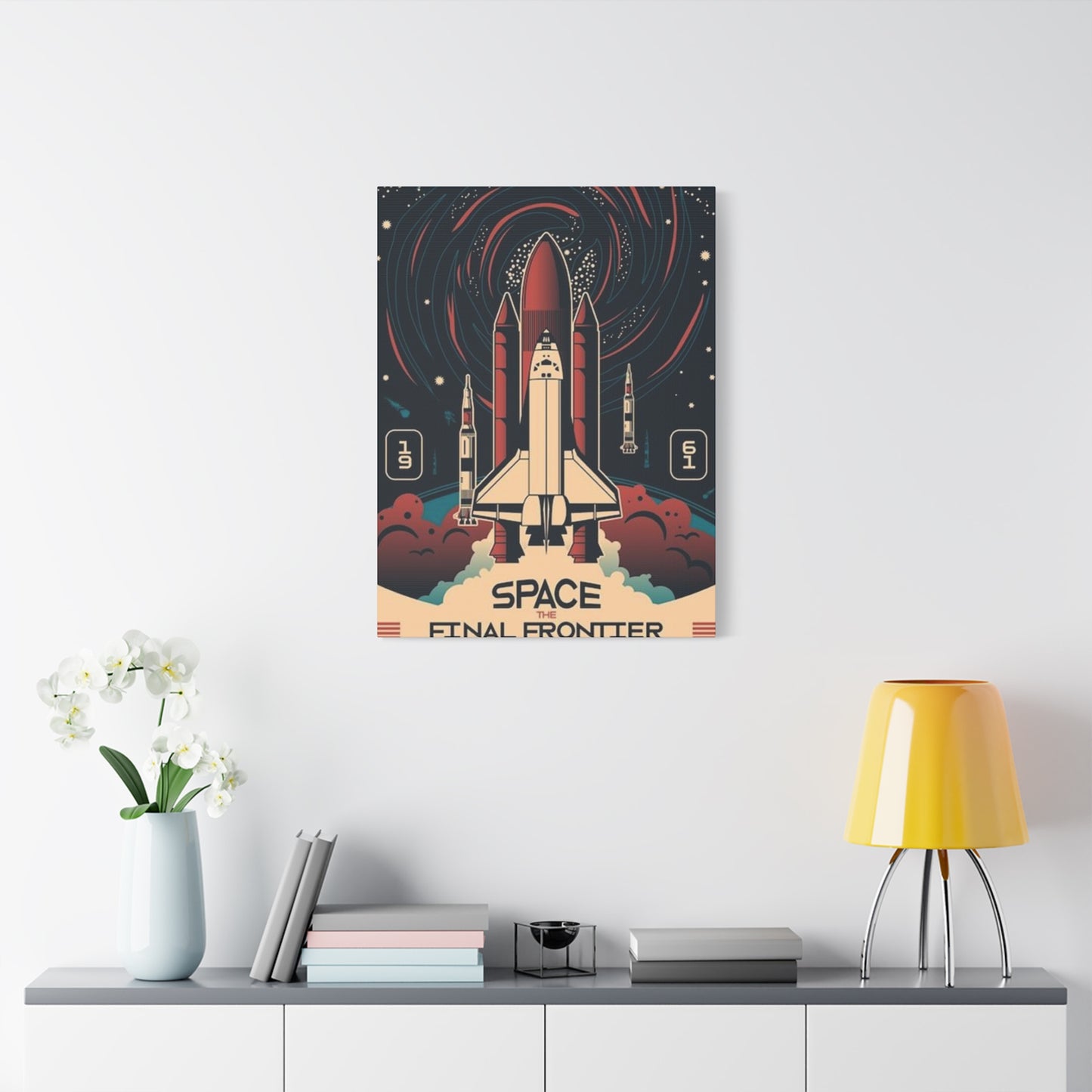 1961 The Space Frontier Wall Art & Canvas Prints