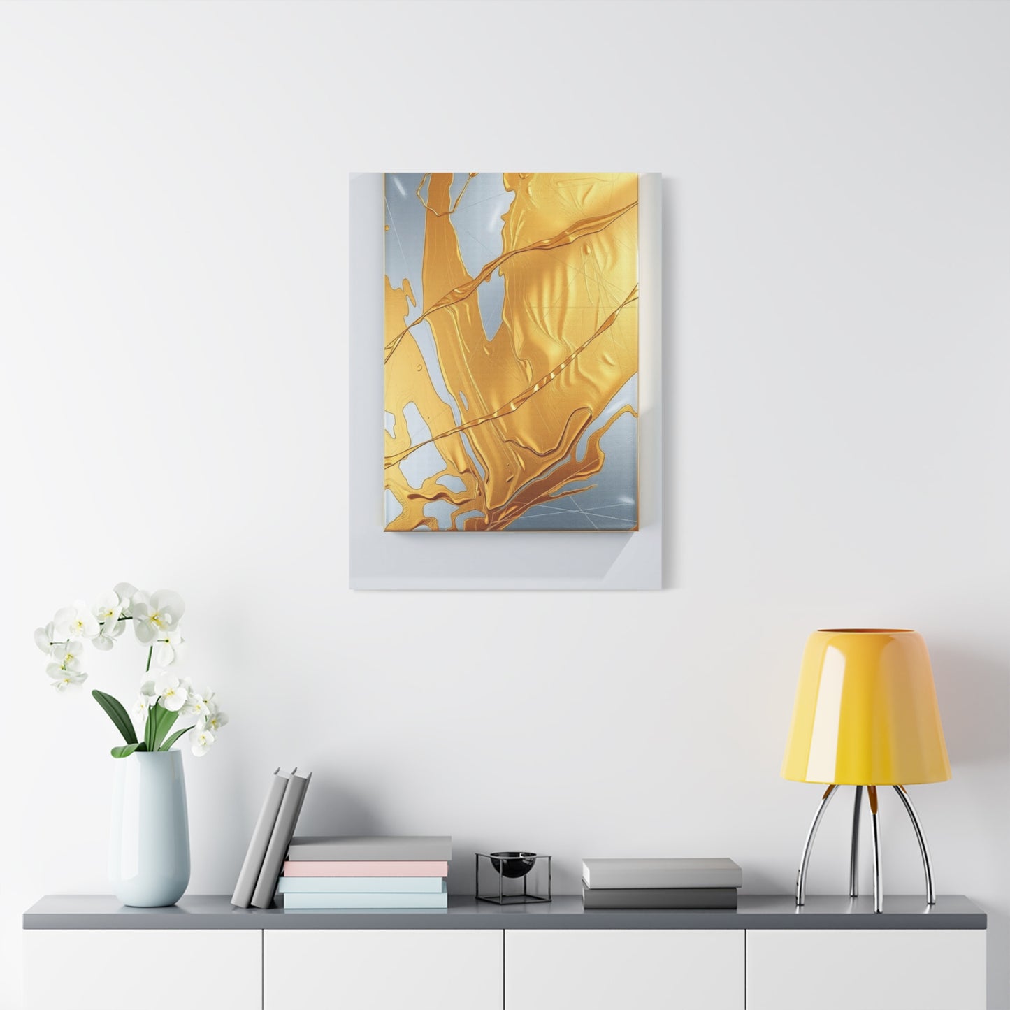 Gold & Silver Canvas Art Supreme Canvas Wall Art & Canvas Print
