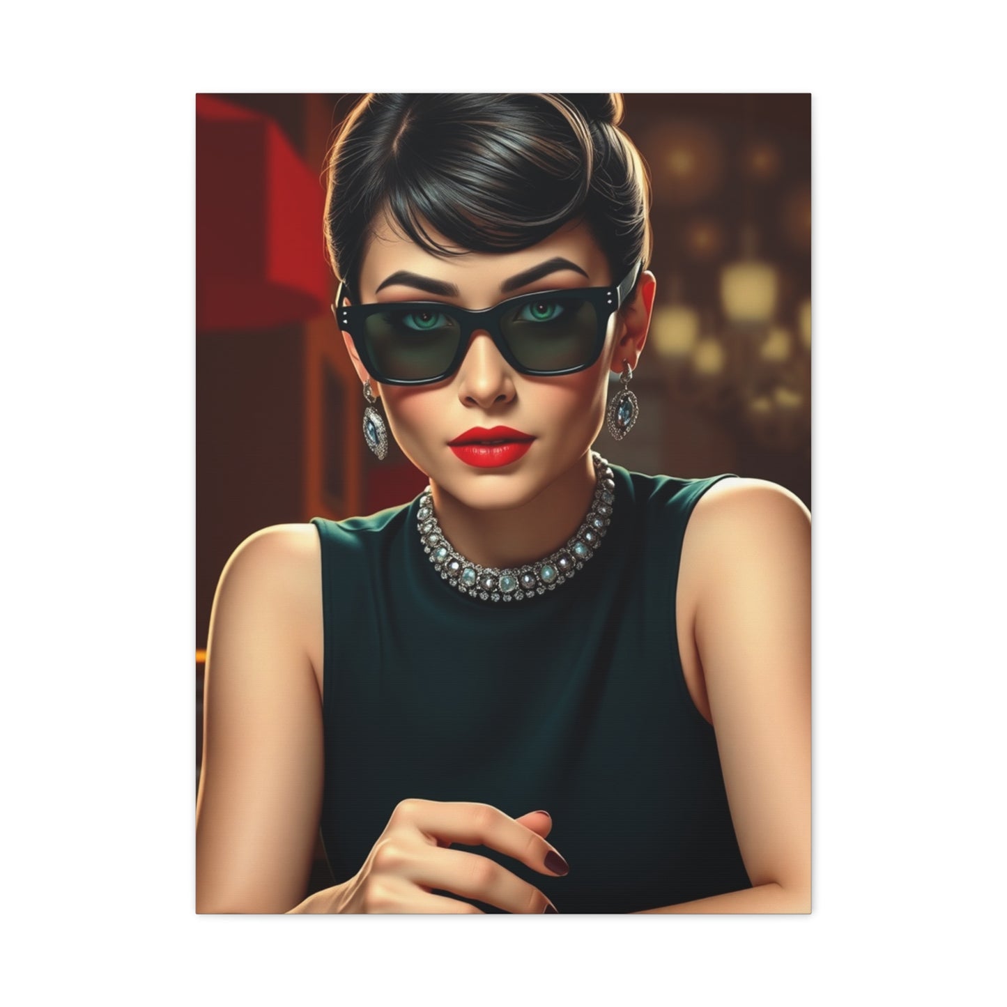 Supreme Breakfast At Tiffany’s Characters Art Collection Wall Art & Canvas Print