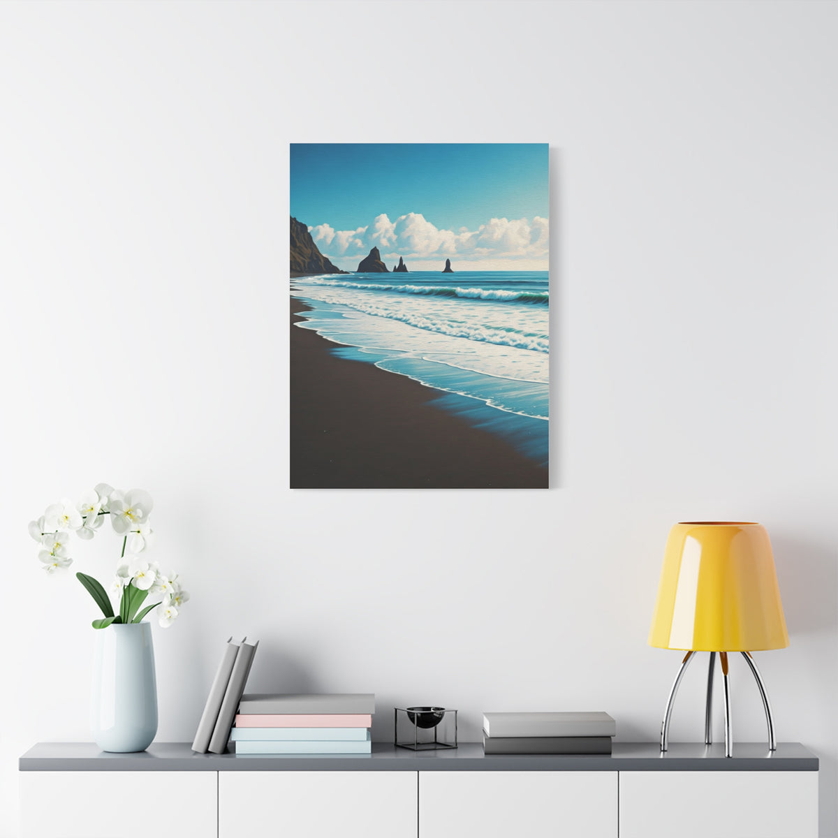 Turquoise Waves Coastal Escape Wall Art & Canvas Prints