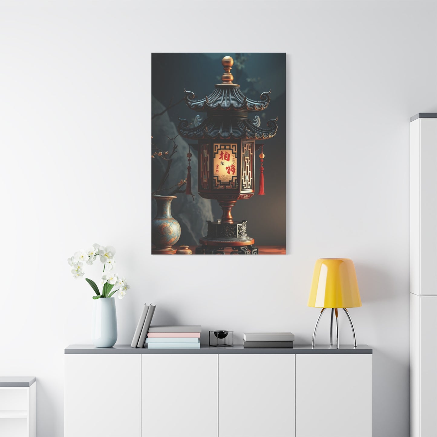 Chinese Decor Art Refined Elite Canvas Wall Art & Canvas Print