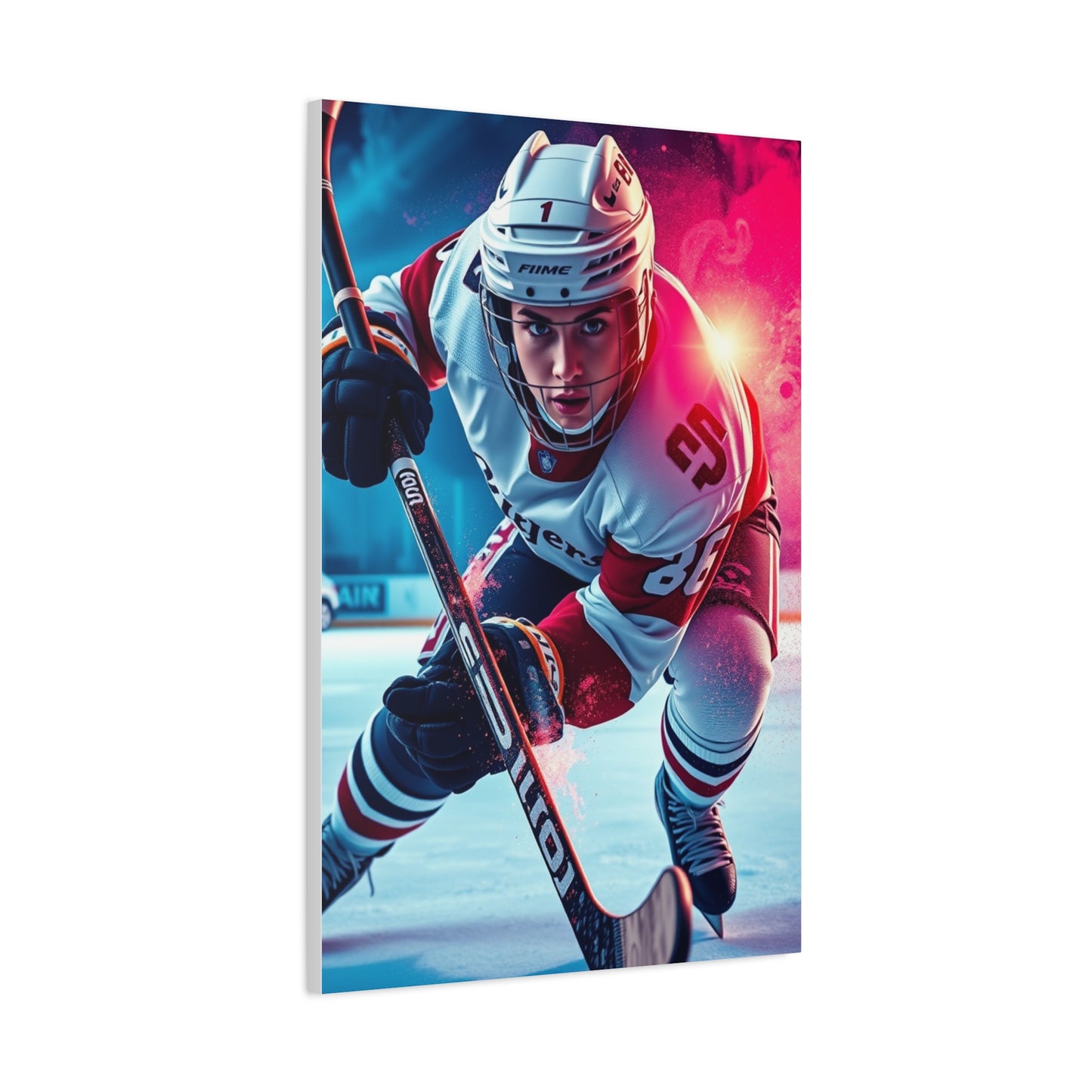 Hockey Art Refined Canvas Wall Art & Canvas Print