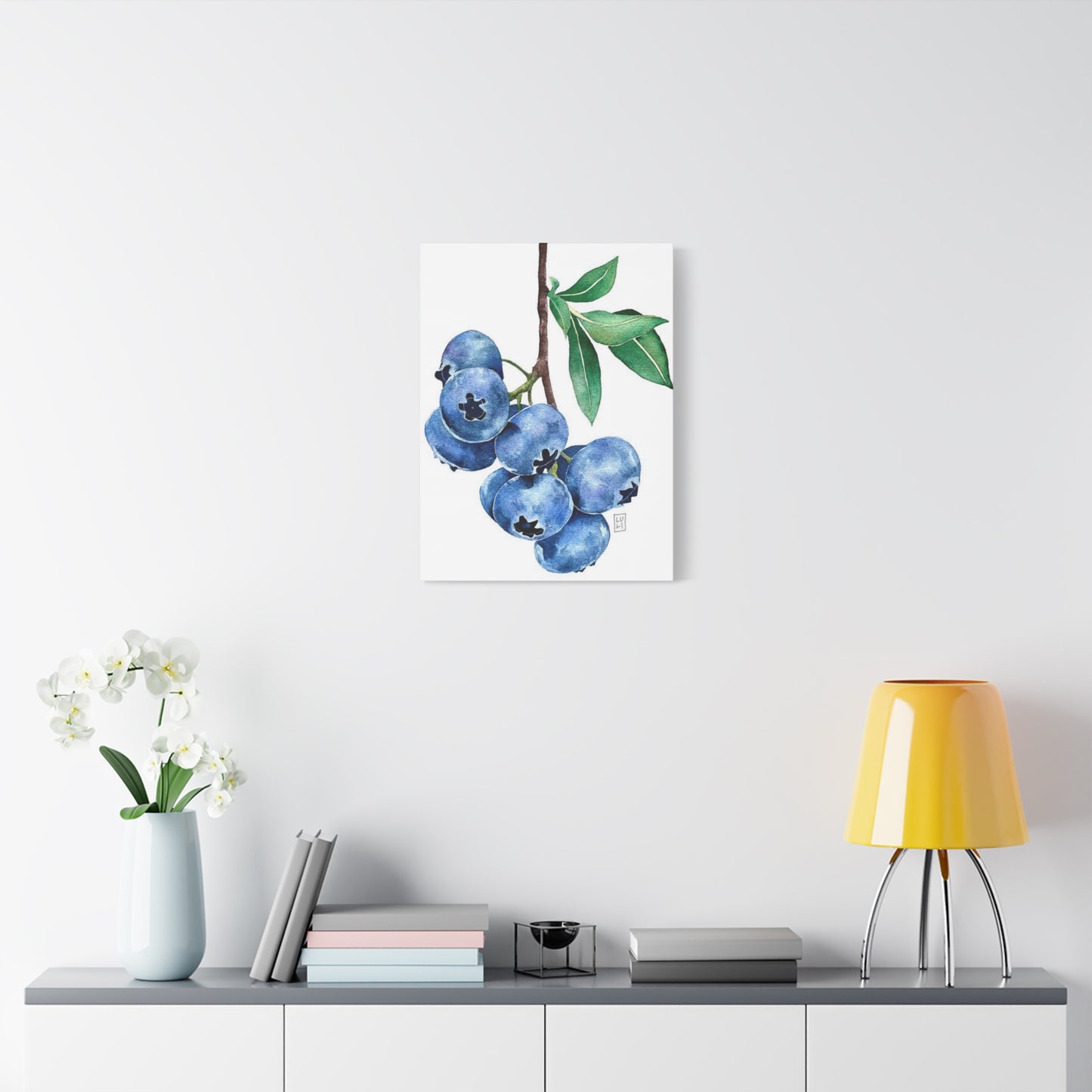 Blueberries Wall Art & Canvas Prints
