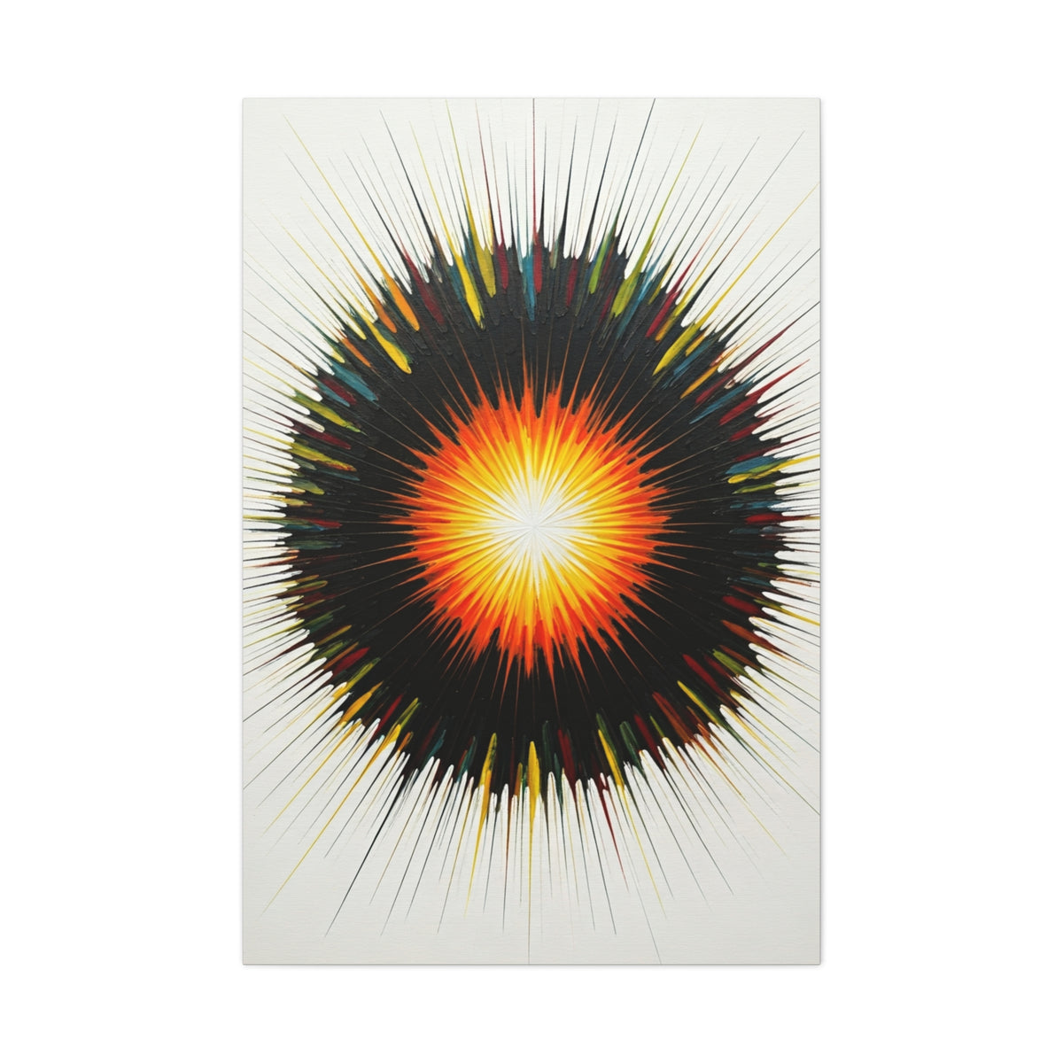 Radiant Energy Core Abstract Wall Art & Canvas Prints