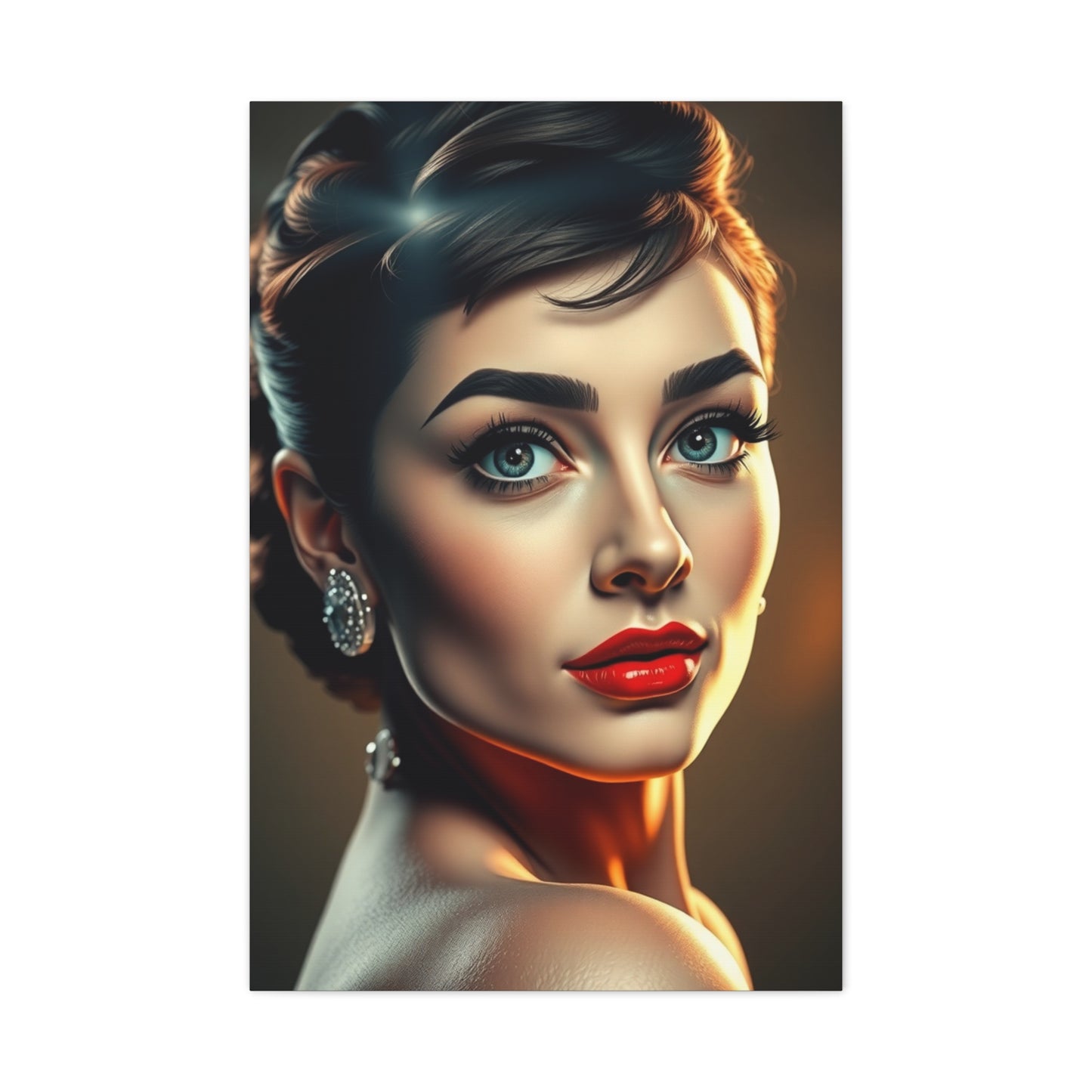 Vision Audrey Hepburn Art Art Wall Art & Canvas Print