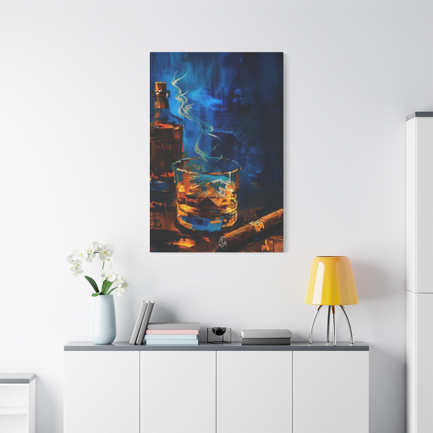 Whiskey And Cigar Wall Art & Canvas Prints