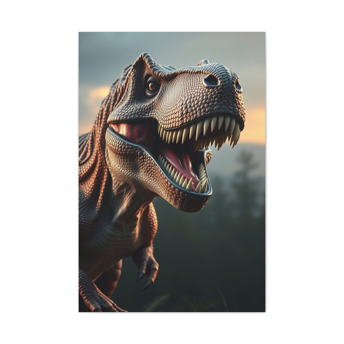 Supreme Tyrannosaurus Rex Art Wall Art & Canvas Print