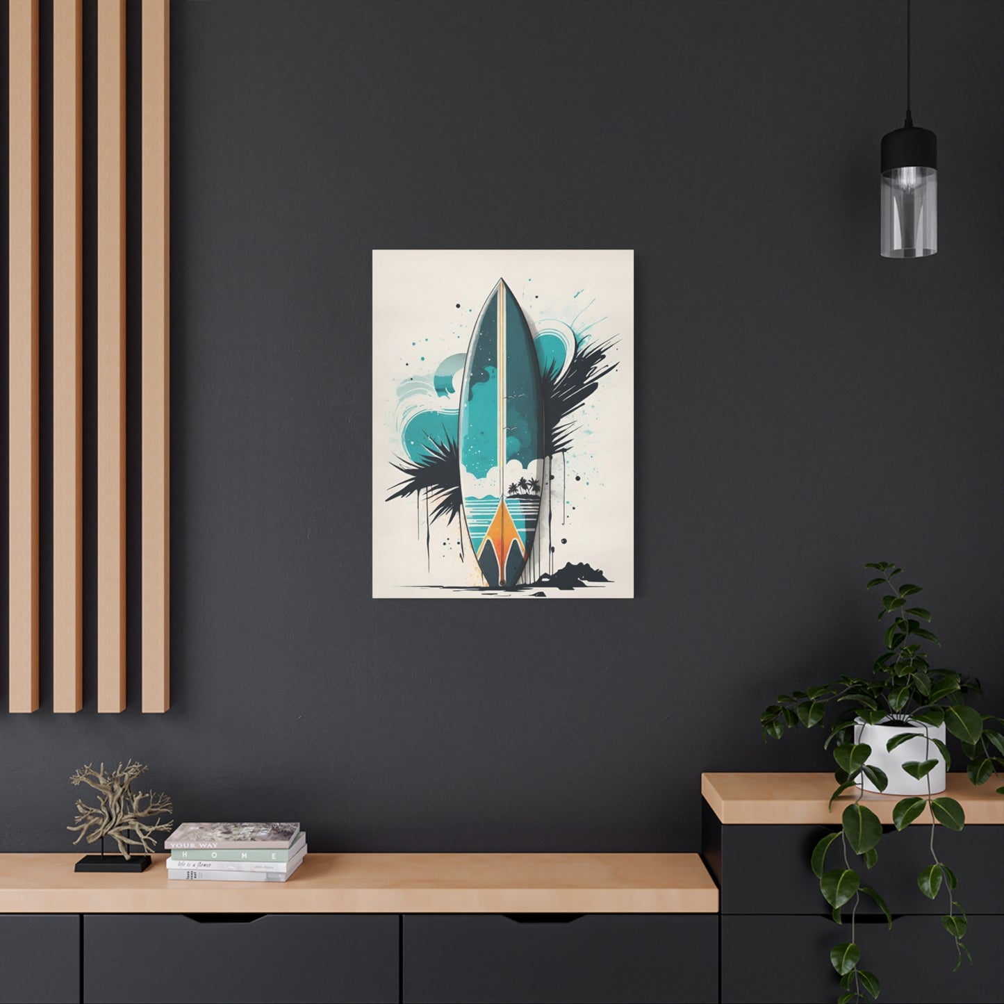 Surf Board Poster Wall Art & Canvas Prints