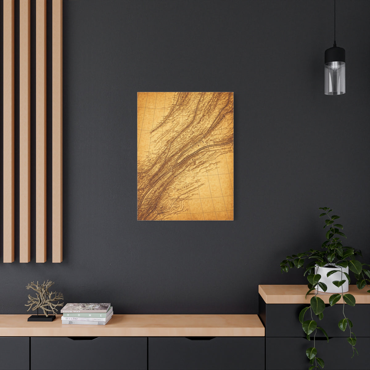 Antique Parchment Texture Abstract Wall Art & Canvas Prints