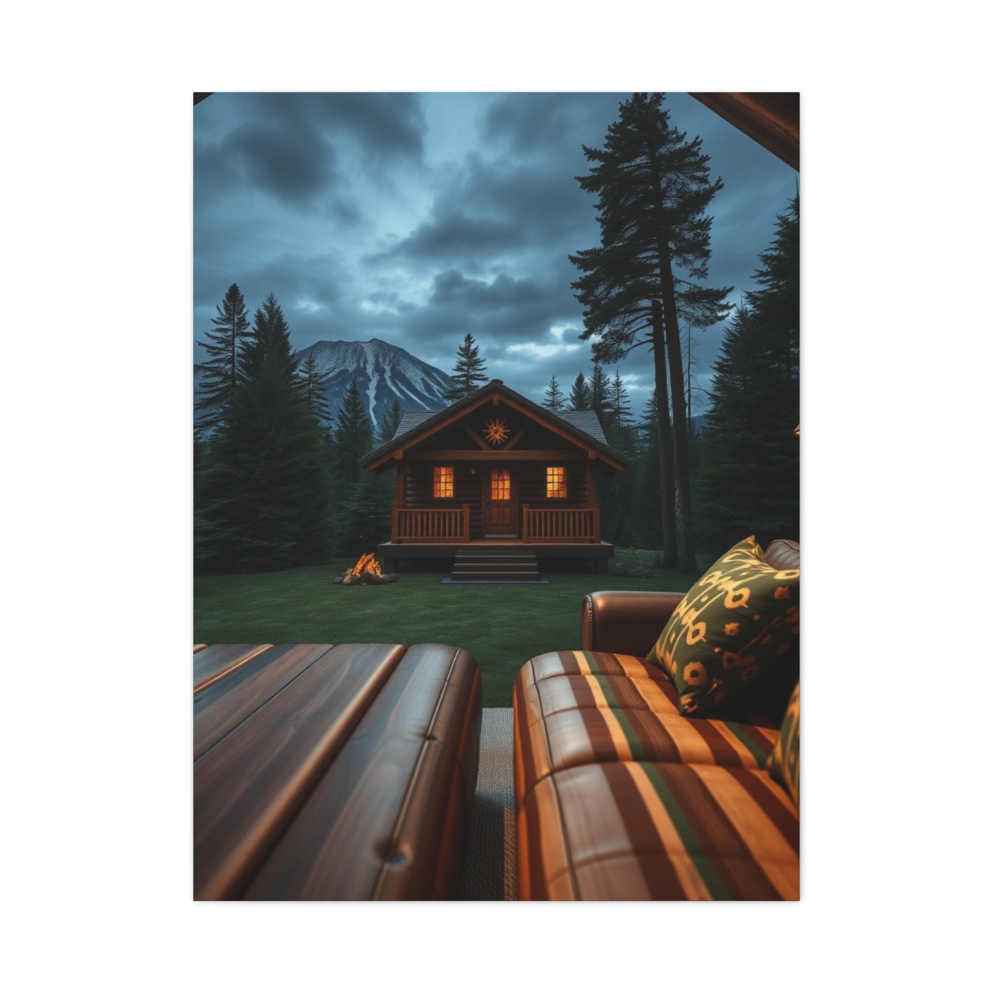 Cabin & Lodge Decor Art Refined Canvas Wall Art & Canvas Print