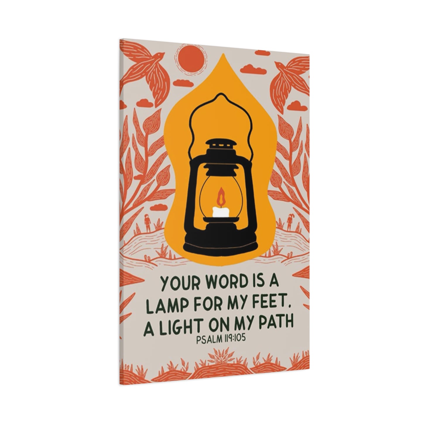 Candle Light Quote Poster Wall Art & Canvas Prints