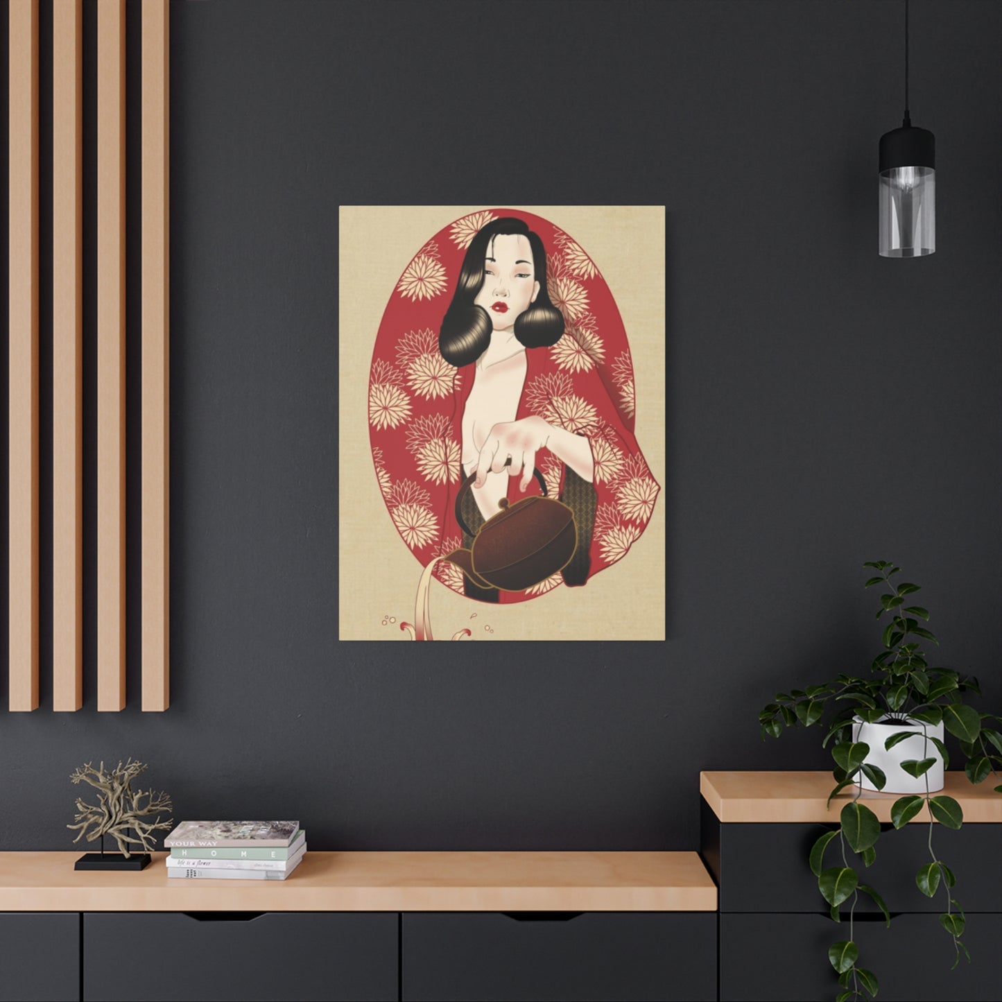 Geisha Portrait Wall Art & Canvas Prints