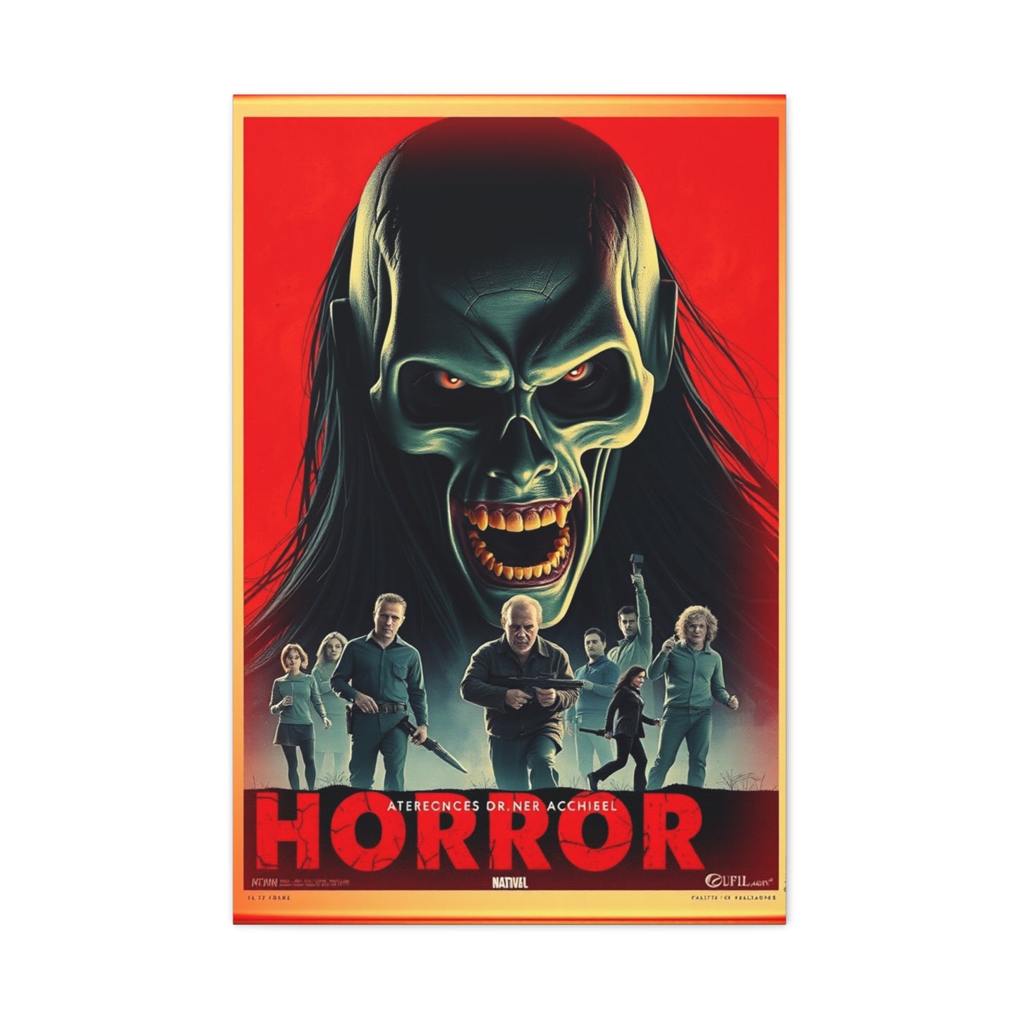 Vision Horror Movie Posters Art Art Wall Art & Canvas Print