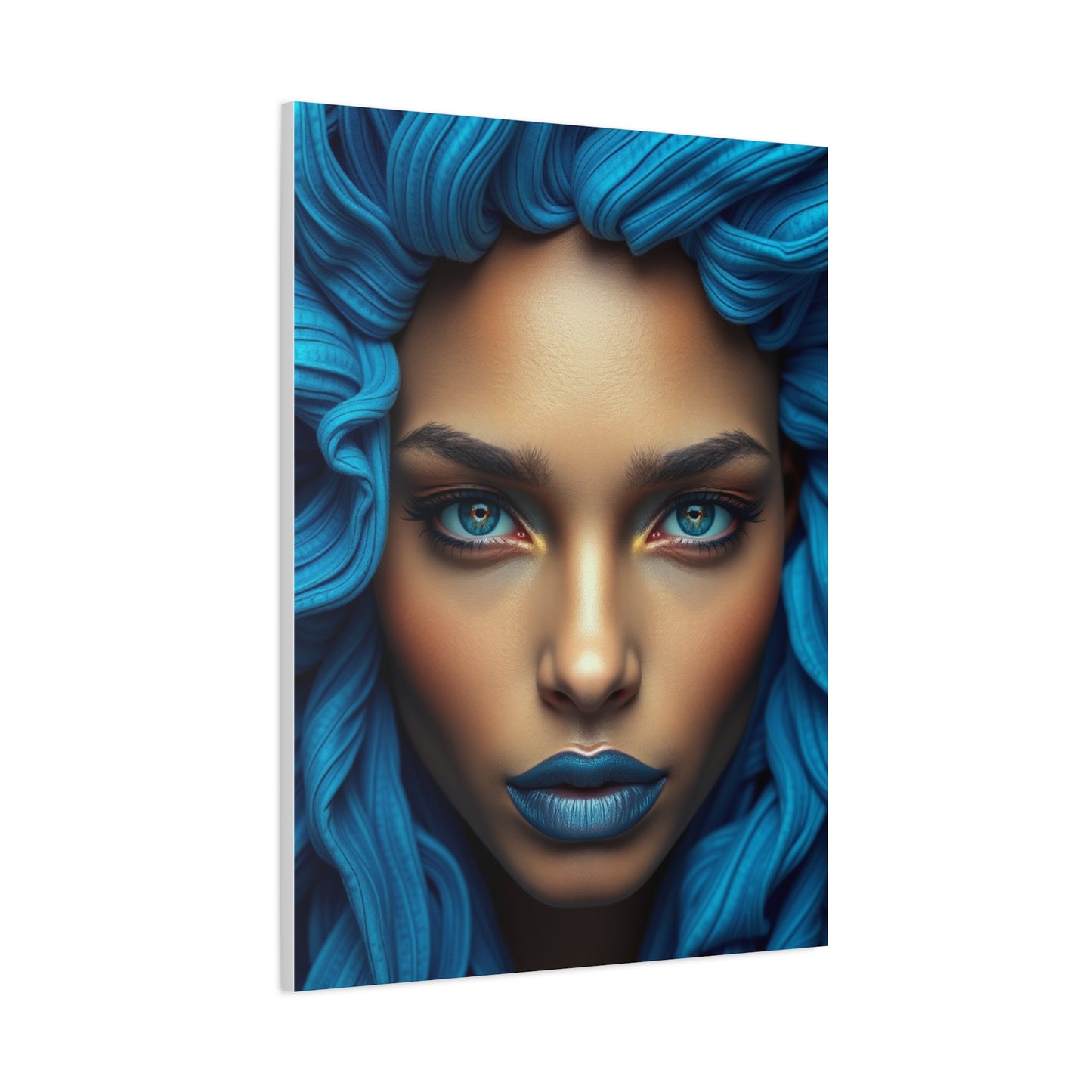 Supreme Blue & Green Art Collection Wall Art & Canvas Print