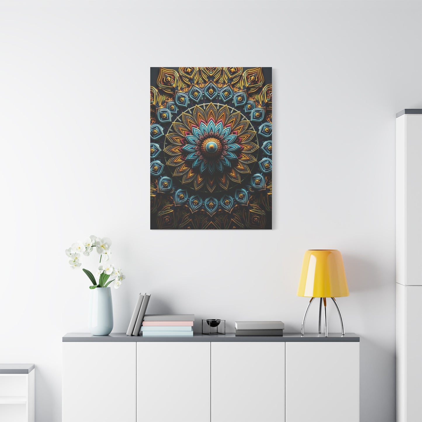 Vision Mandala Art Art Wall Art & Canvas Print