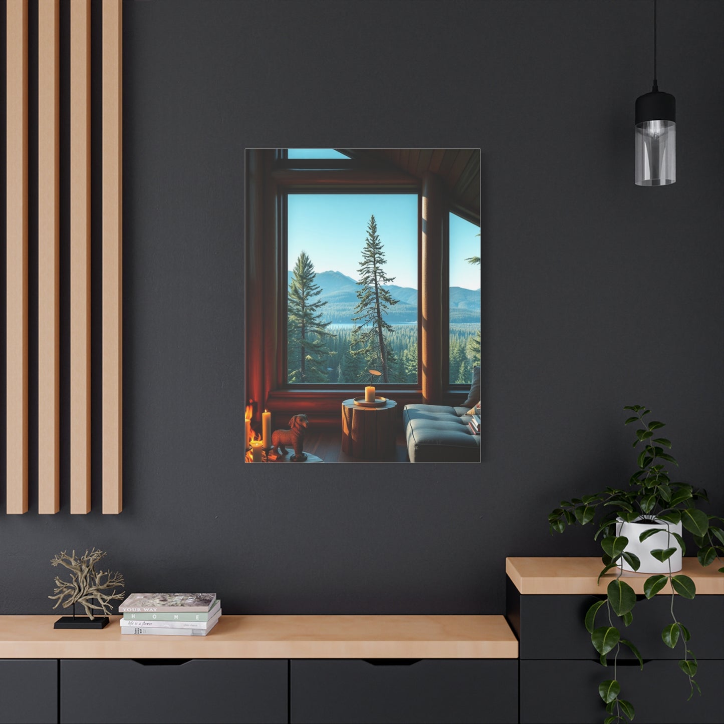 Cabin & Lodge Decor Art Luxury Canvas Wall Art & Canvas Print