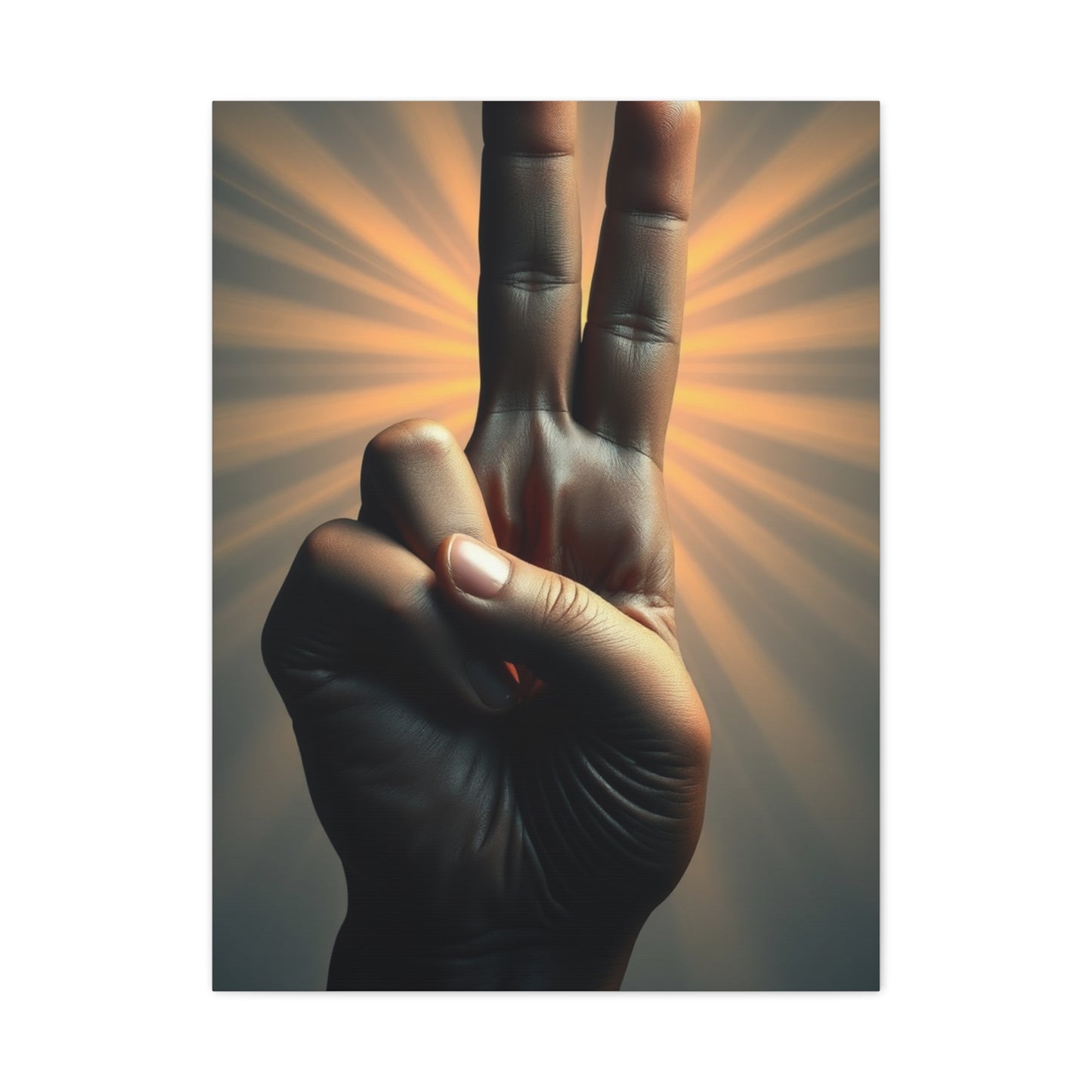 Supreme Peace Sign Art Wall Art & Canvas Print