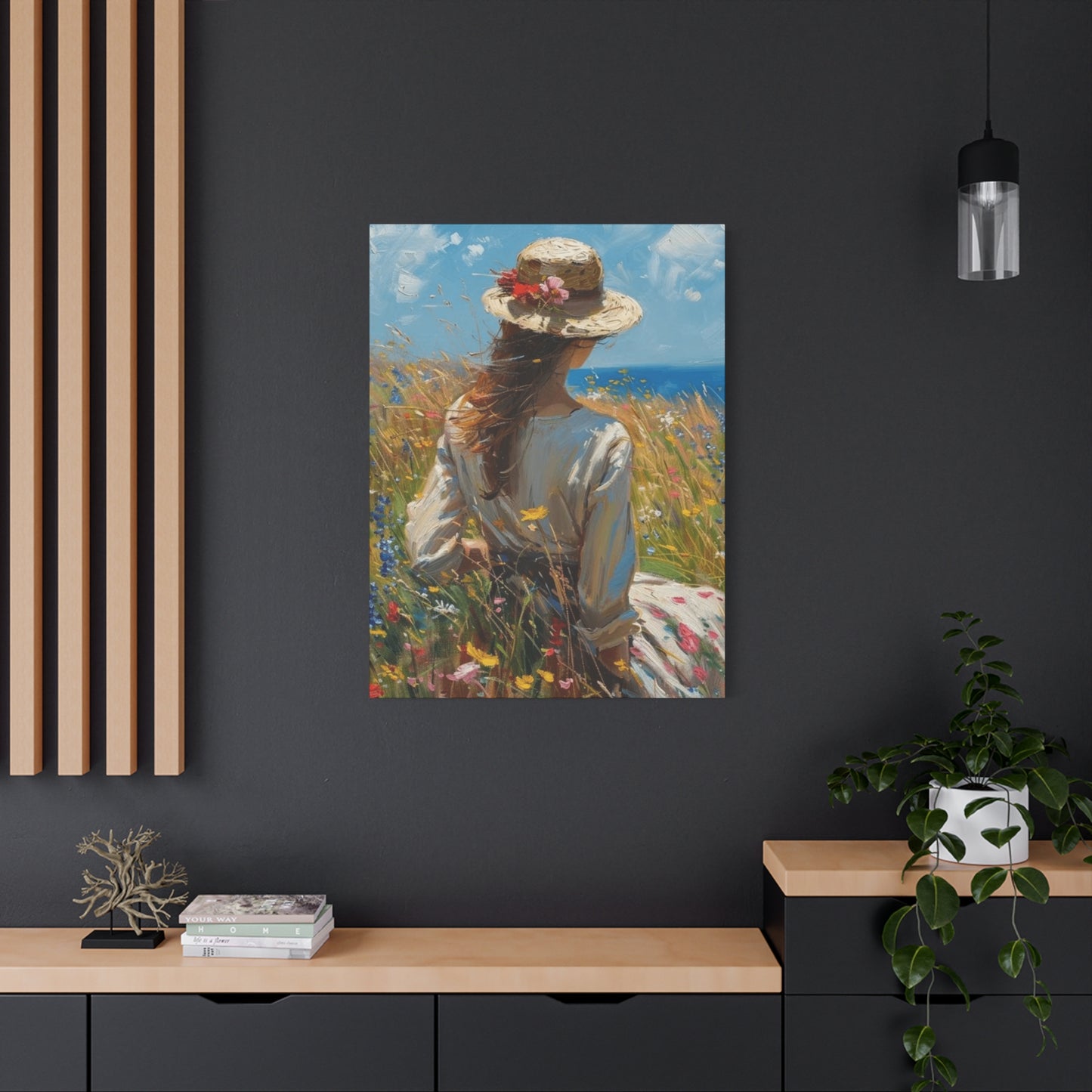 Beautiful Women On A Summer's Day Wall Art & Canvas Prints