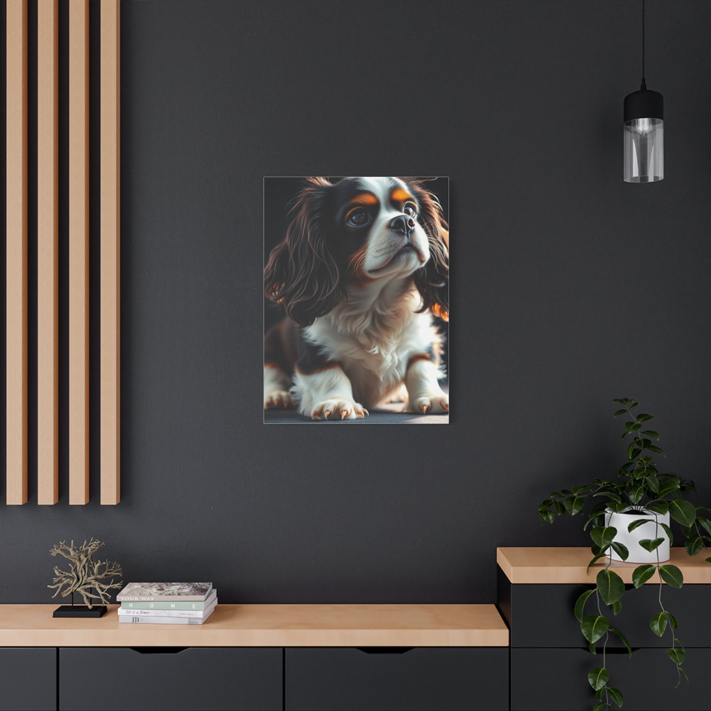 Cavalier King Charles Spaniels Art Luxury Canvas Wall Art & Canvas Print