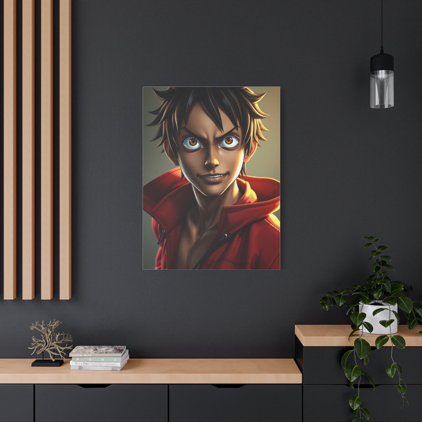 Monkey D. Luffy Art Luxury Canvas Wall Art & Canvas Print