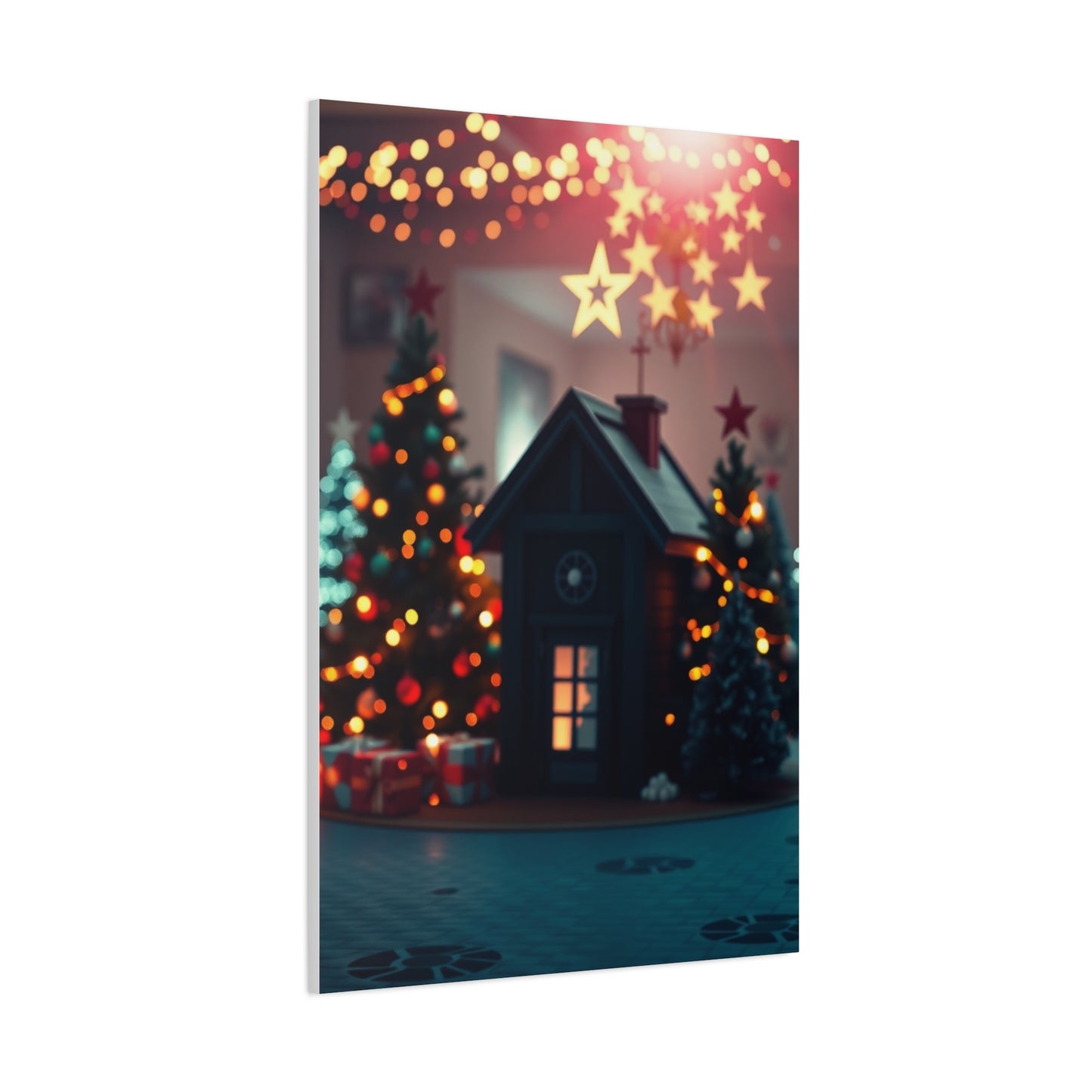 Supreme Black Christmas Art Collection Wall Art & Canvas Print