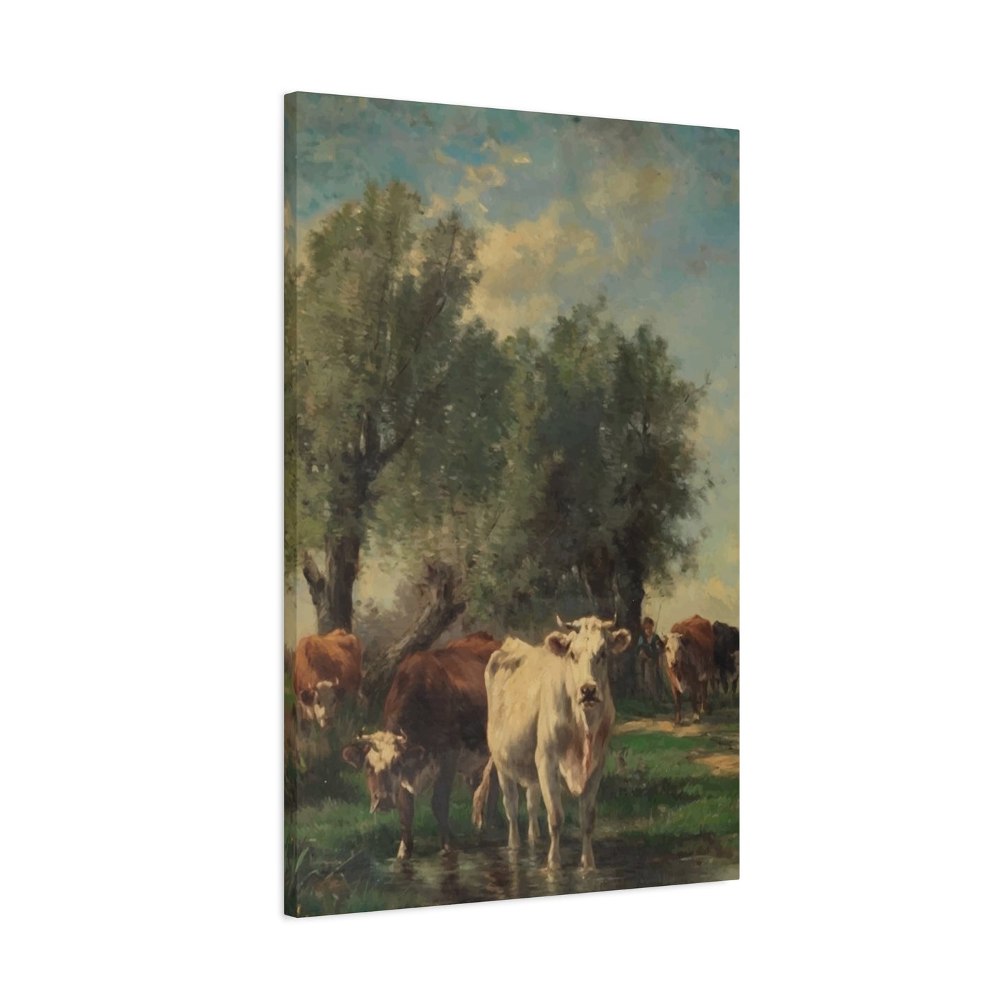 American Cow Wall Art & Canvas Prints