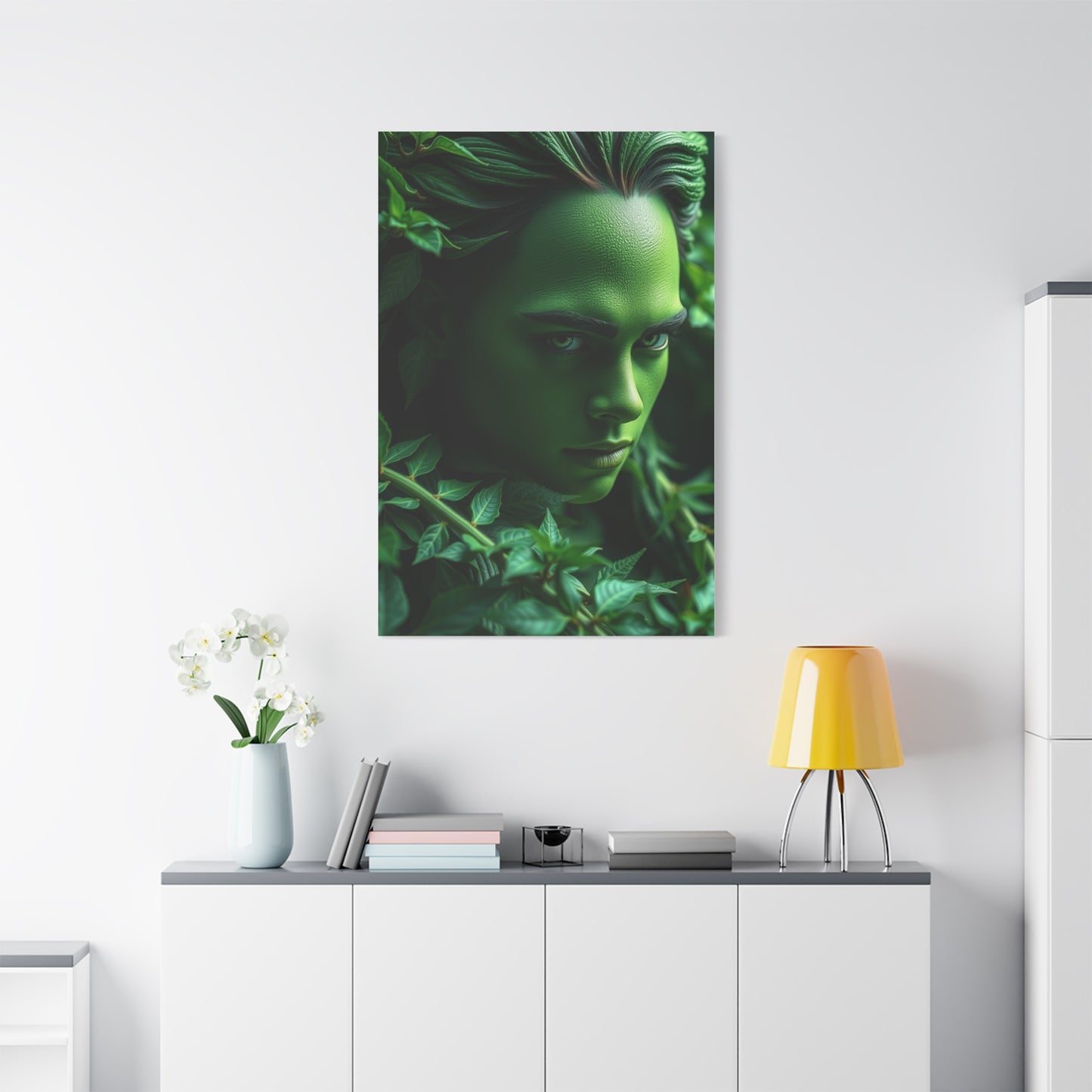 Verdant Elegance Canvas Wall Art & Canvas Print