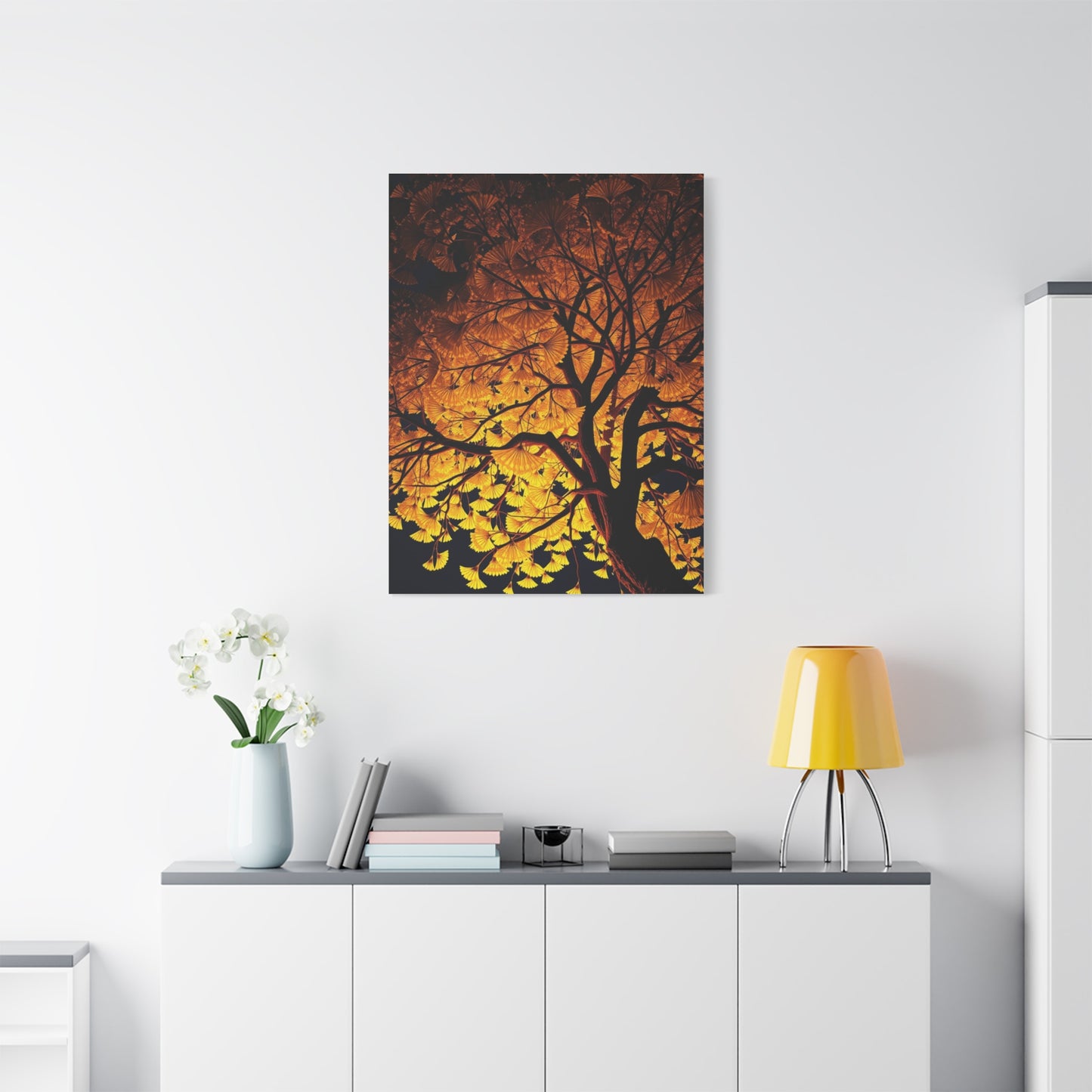 Ginkgo Tree Art Refined Canvas Wall Art & Canvas Print