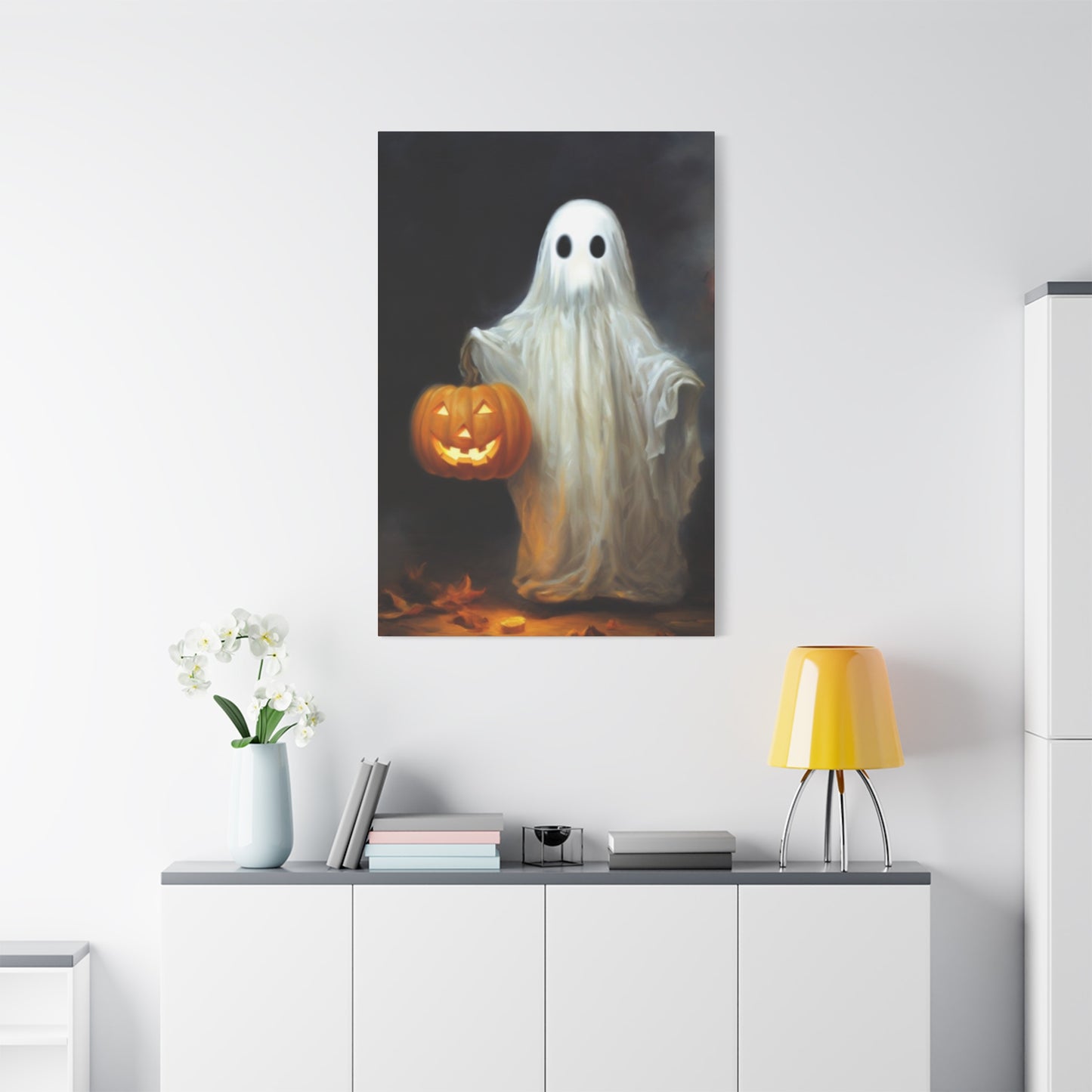 Halloween Painting Wall Art & Canvas Prints