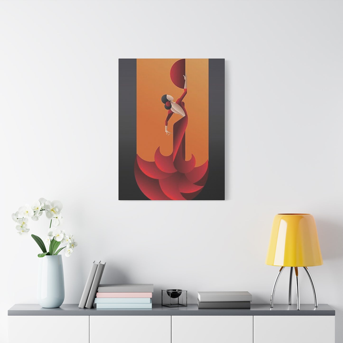Spain Abstract Dance Poster Wall Art & Canvas Prints