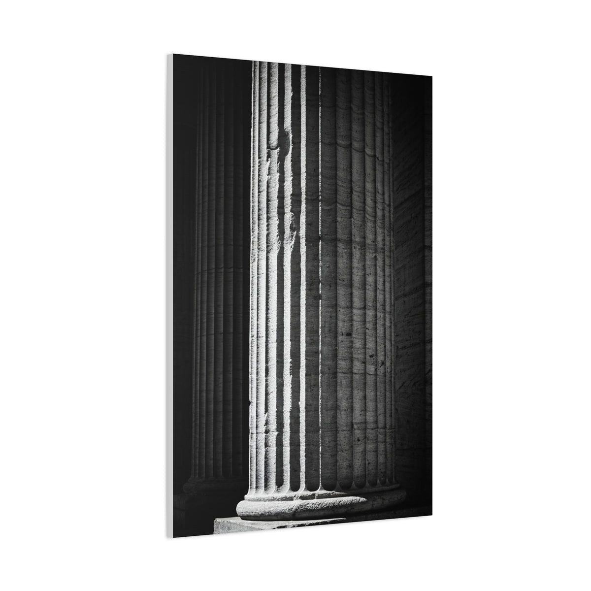 Classical Column Light and Shadow Wall Art & Canvas Prints