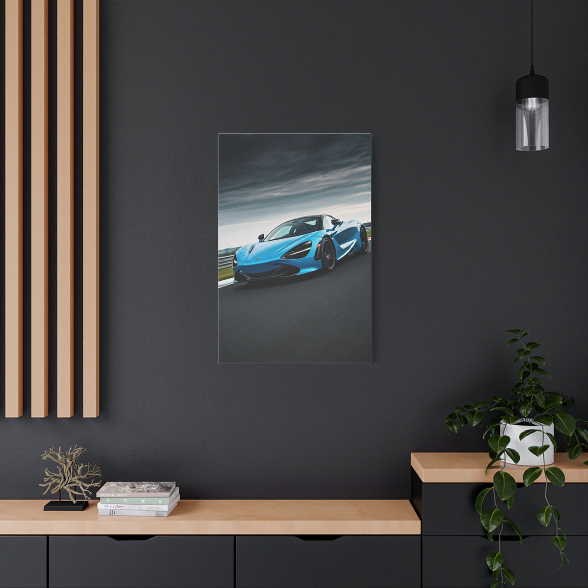 McLaren 720S High-Speed Circuit Attack Wall Art & Canvas Prints