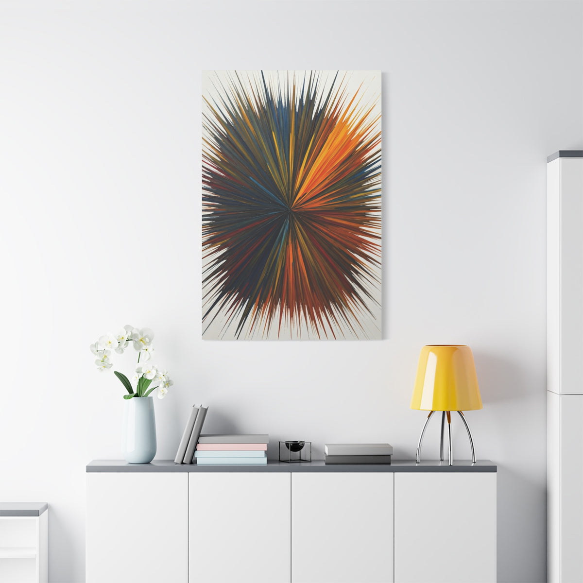 Chromatic Energy Convergence Wall Art & Canvas Prints