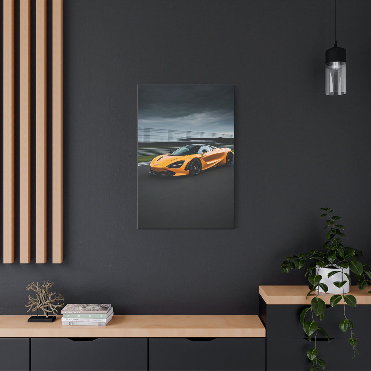 McLaren 720S Track Performance Focus Wall Art & Canvas Prints