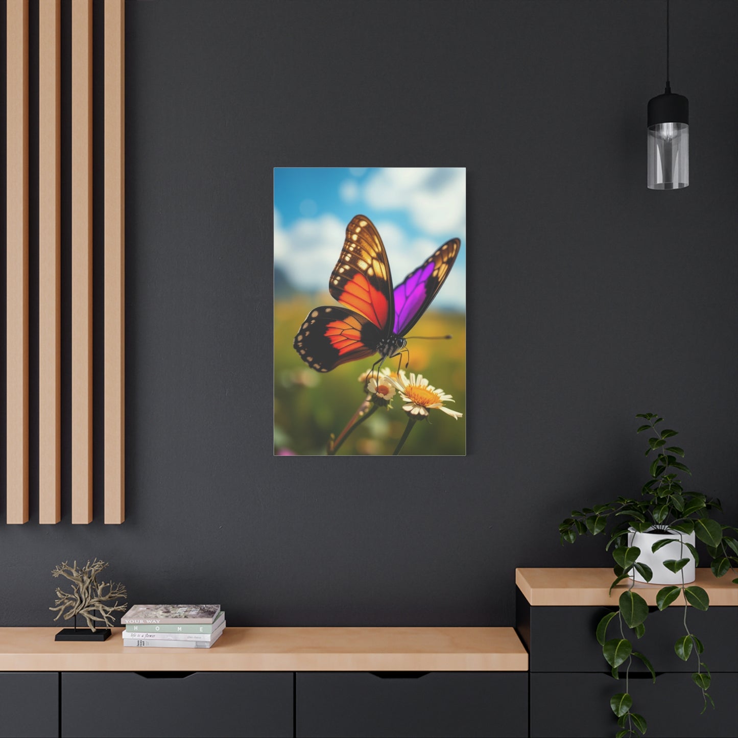 Transcendent Papilio Tableau Wall Art & Canvas Print