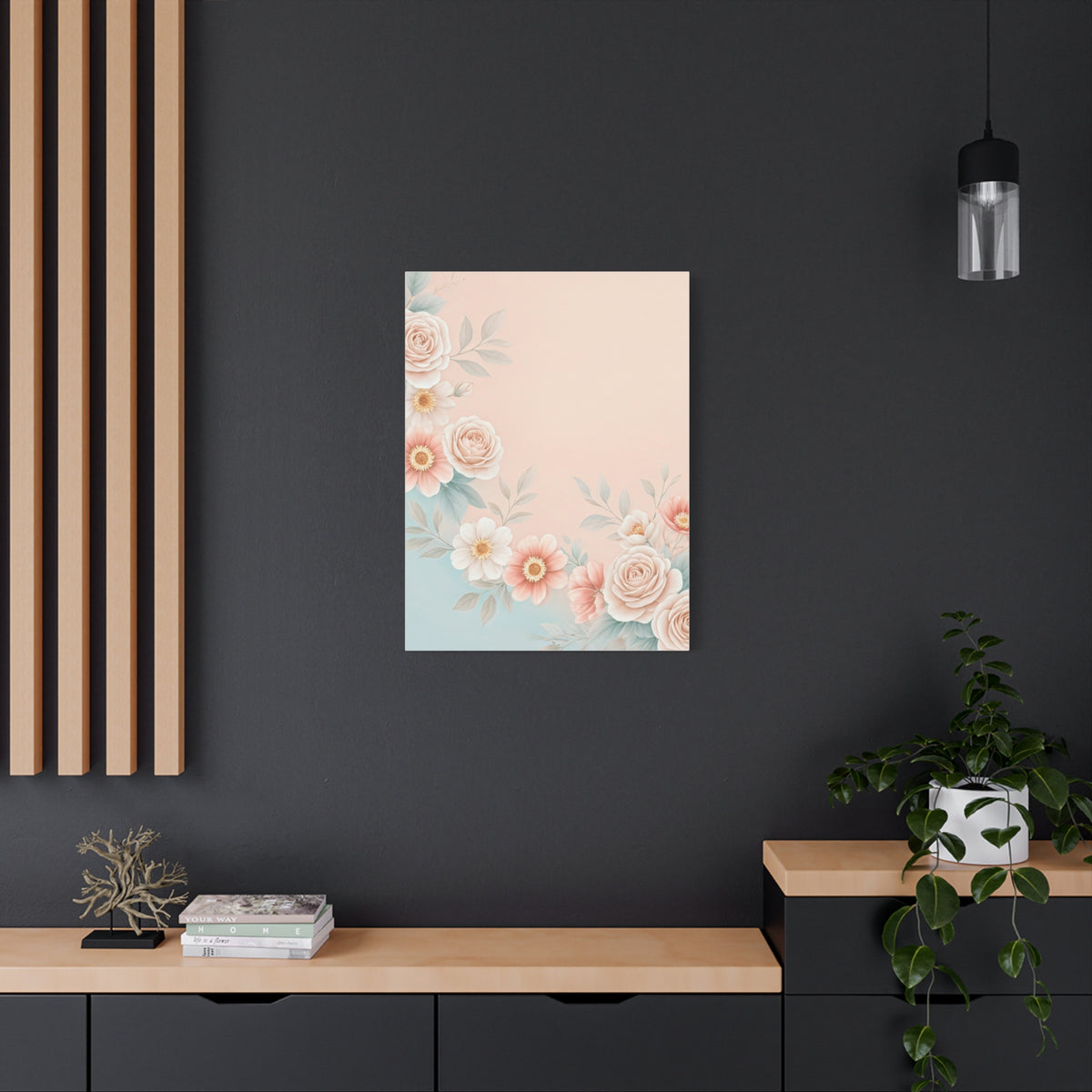 Soft Floral Harmony Wall Art & Canvas Prints